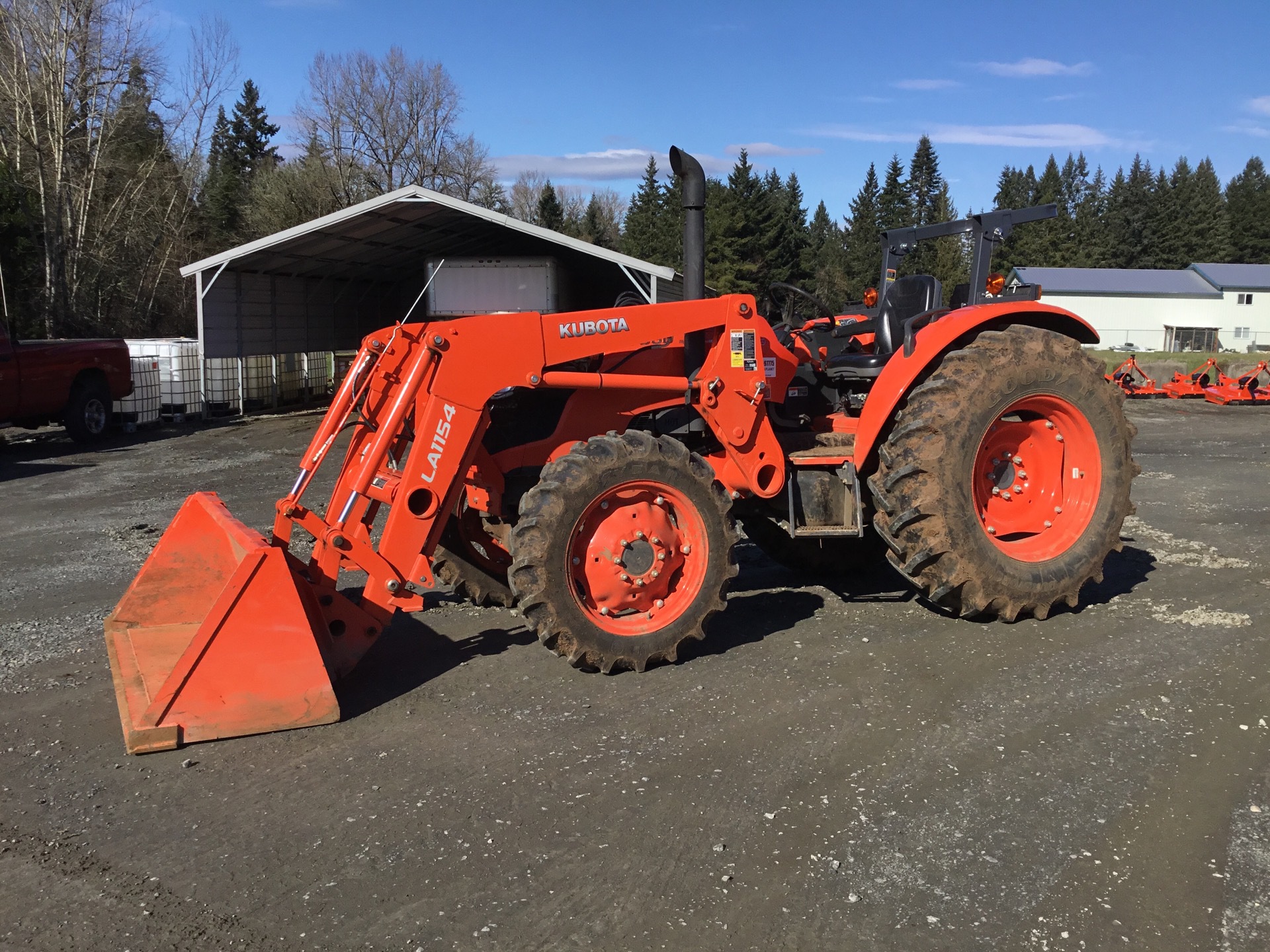 2019 Kubota M7060D 4WD Utility Tractor