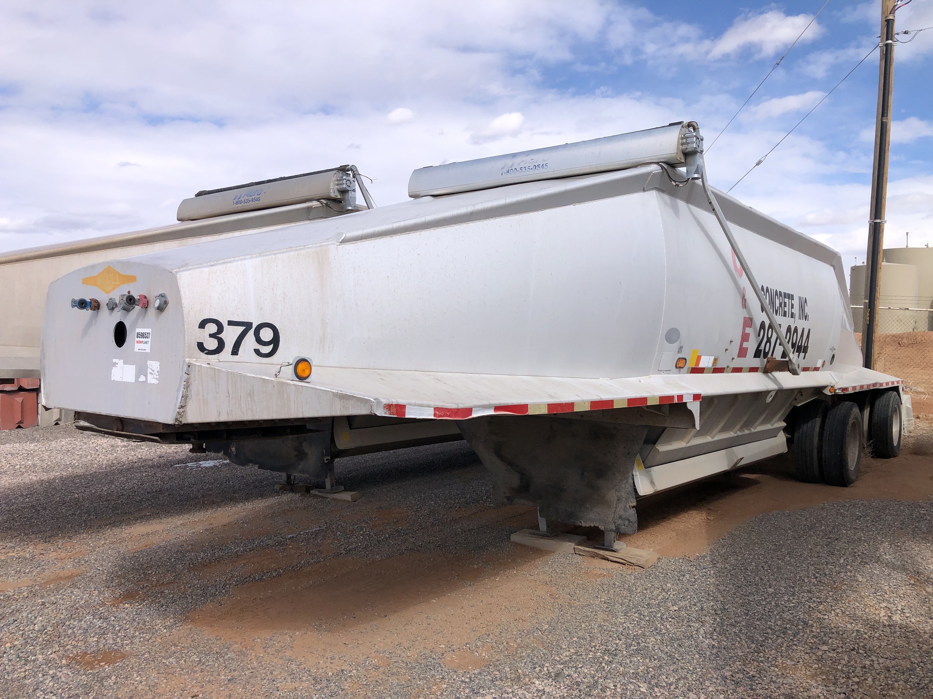 1998 Beall T/A Belly Dump Trailer