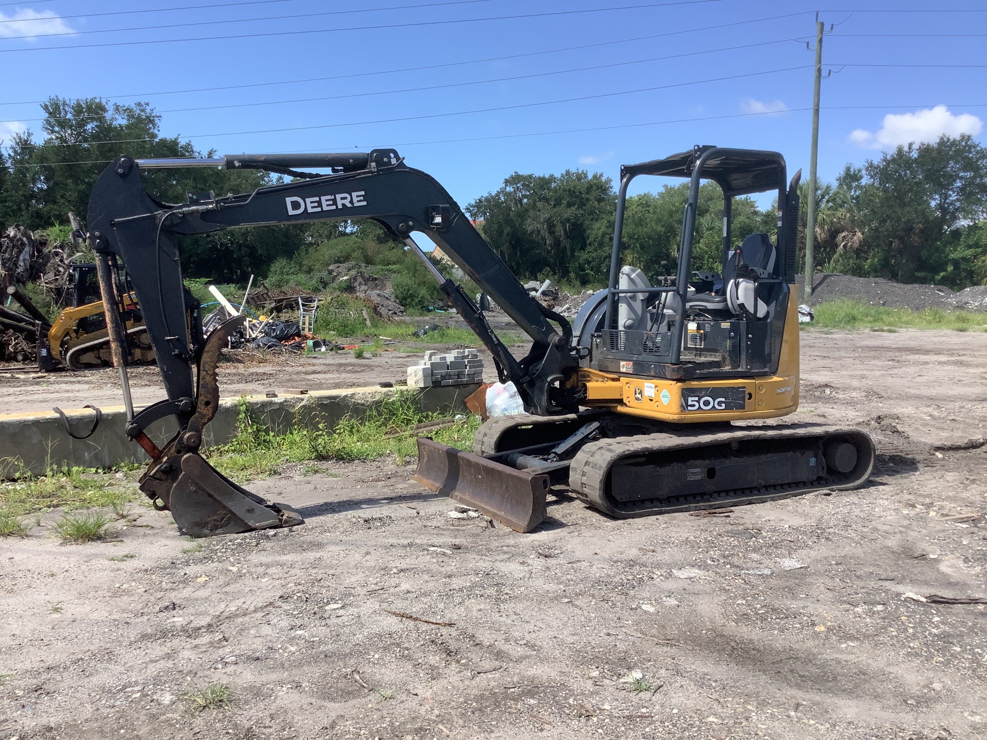 2017 John Deere 50G Mini Excavator