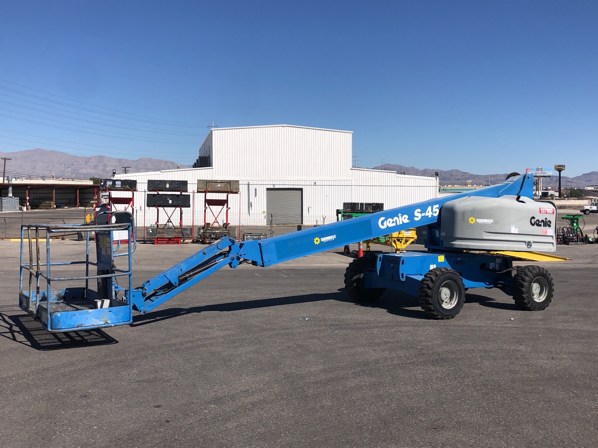 2007 Genie S-45 4WD Diesel Telescopic Boom Lift