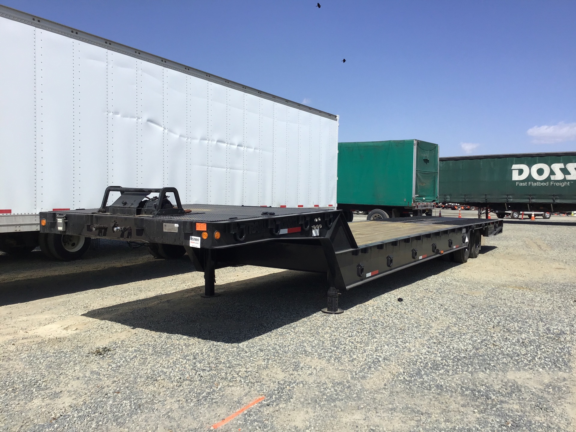 1996 Trail King TK70HT T/A Hydraulic Tail Trailer