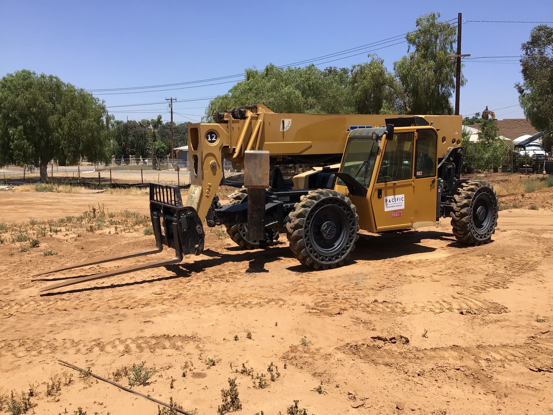 2012 Cat TL1255 Telescopic Telehandler