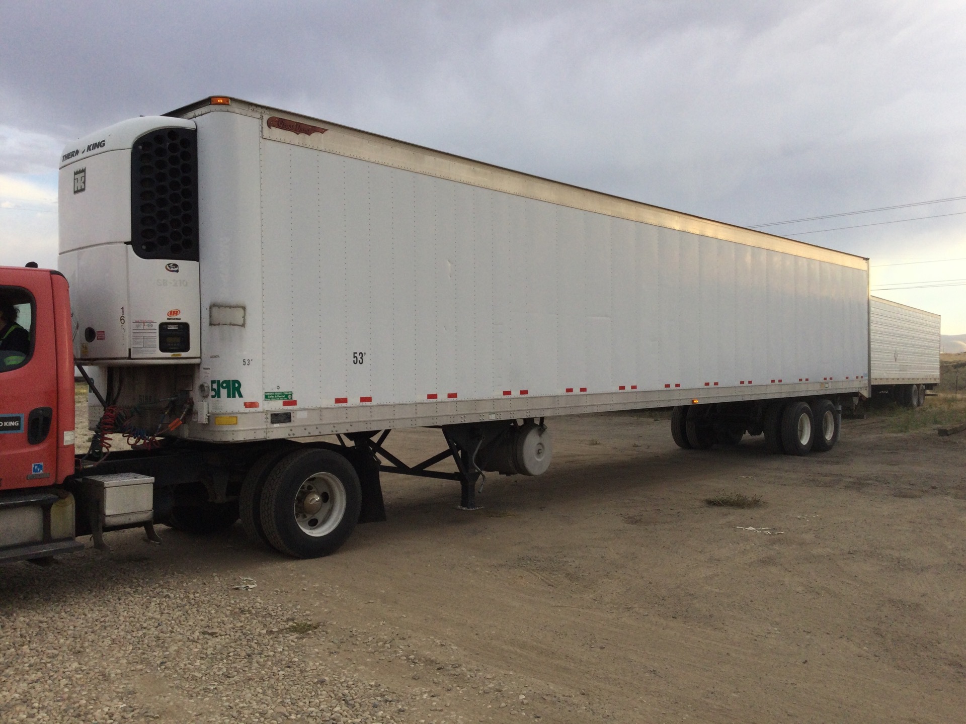 2000 Great Dane 7211TZ-1 53 ft x 102 in T/A Refrigerated Trailer