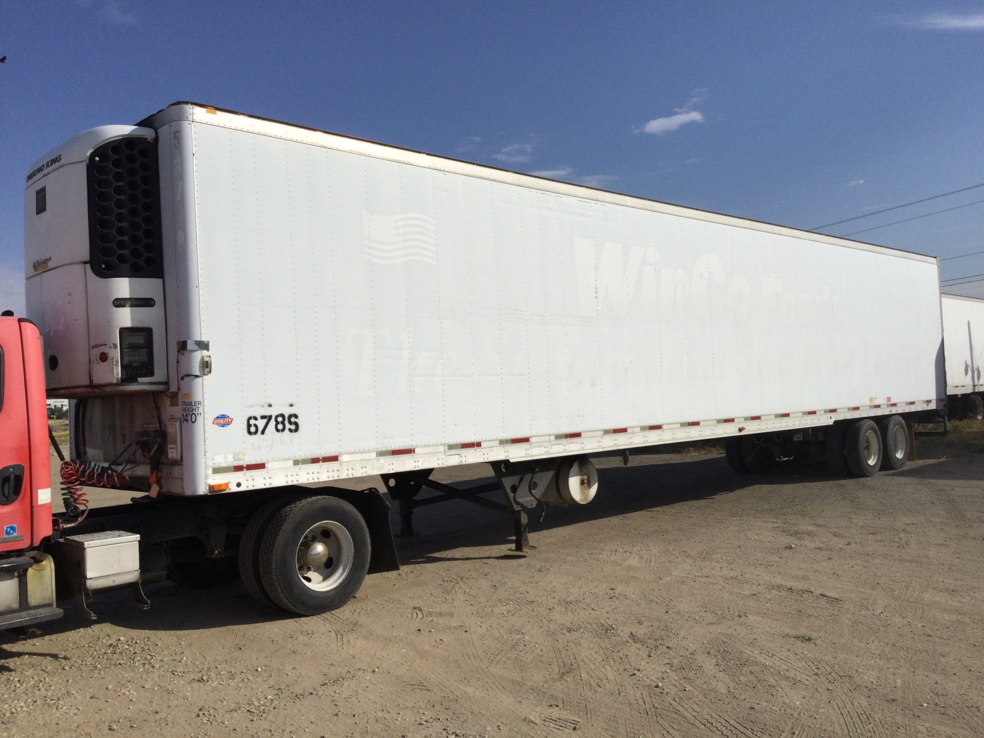 2006 Utility VS2RA 53 ft x 102 in T/A Refrigerated Trailer