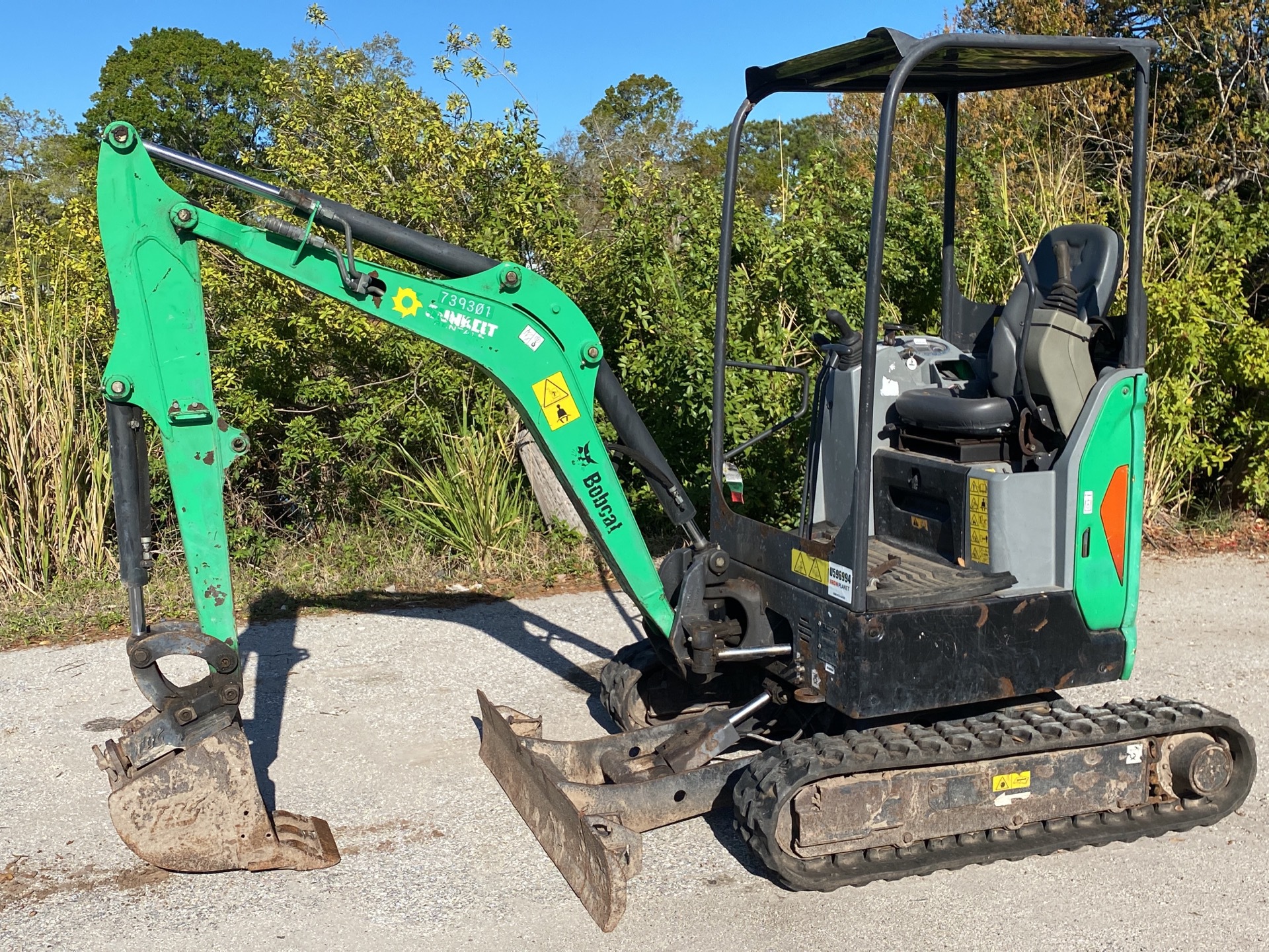 2015 Bobcat E20 Mini Excavator