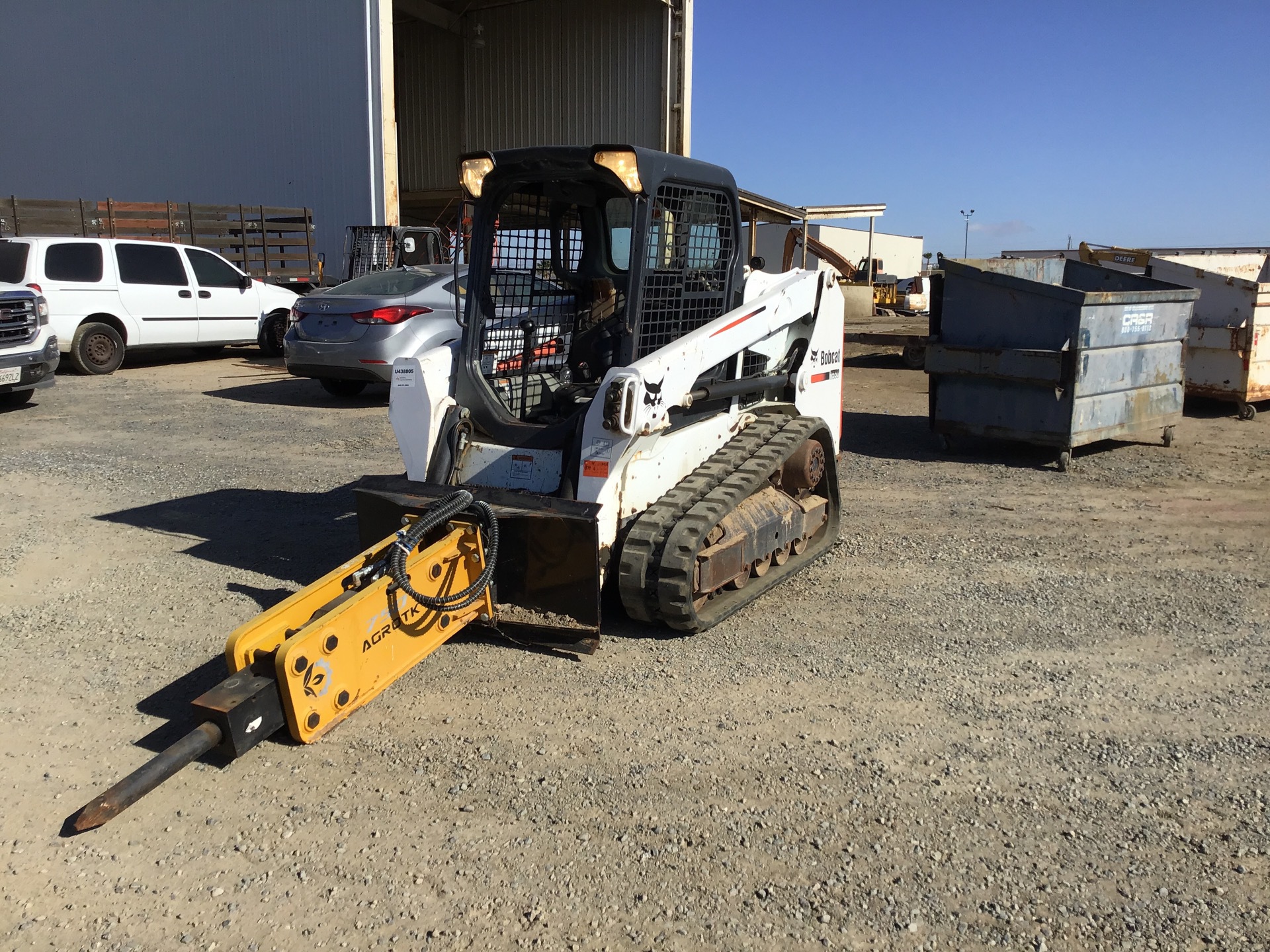 2015 Bobcat T550 Compact Track Loader