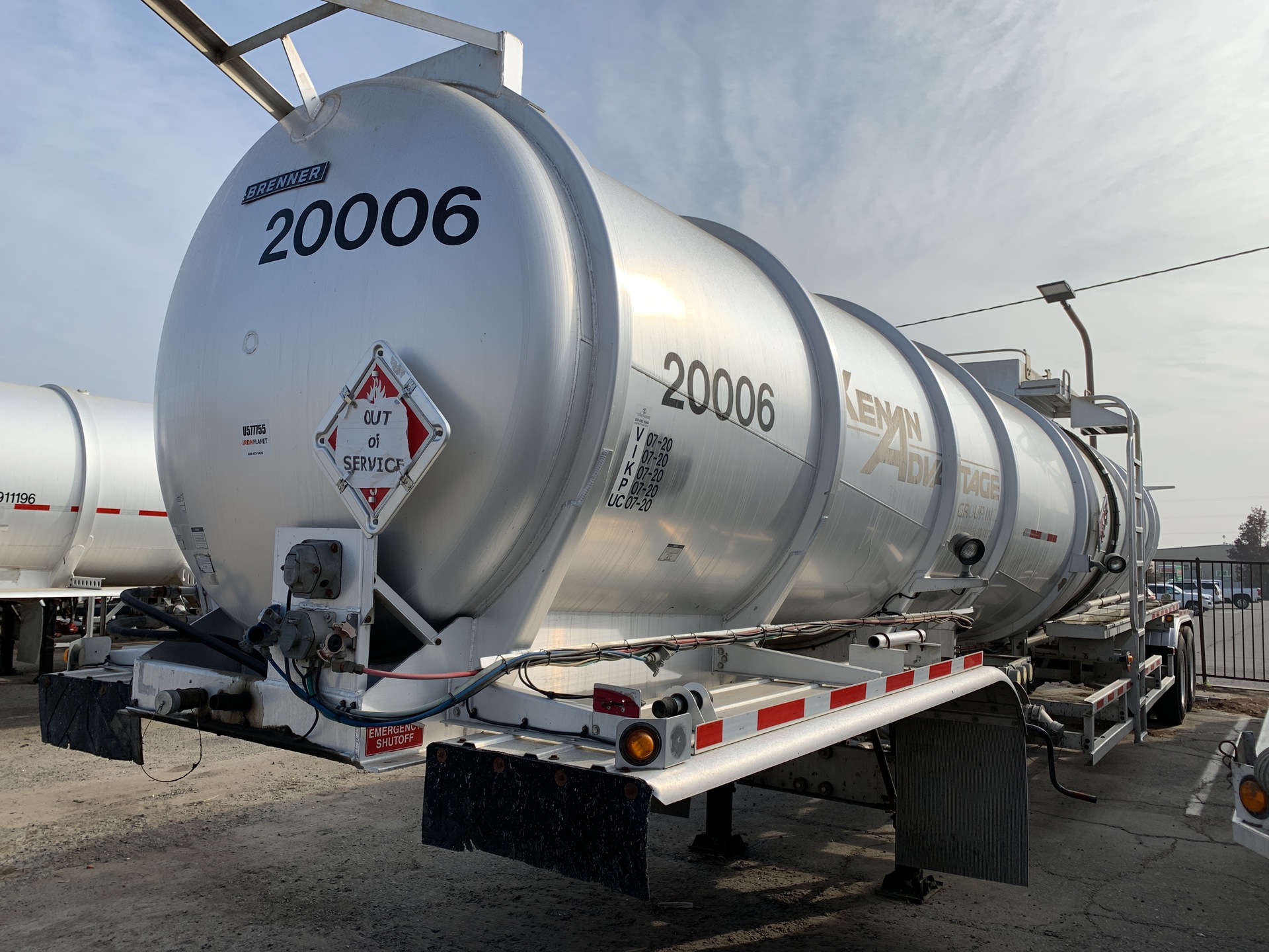 2013 Brenner T/A Tanker Trailer