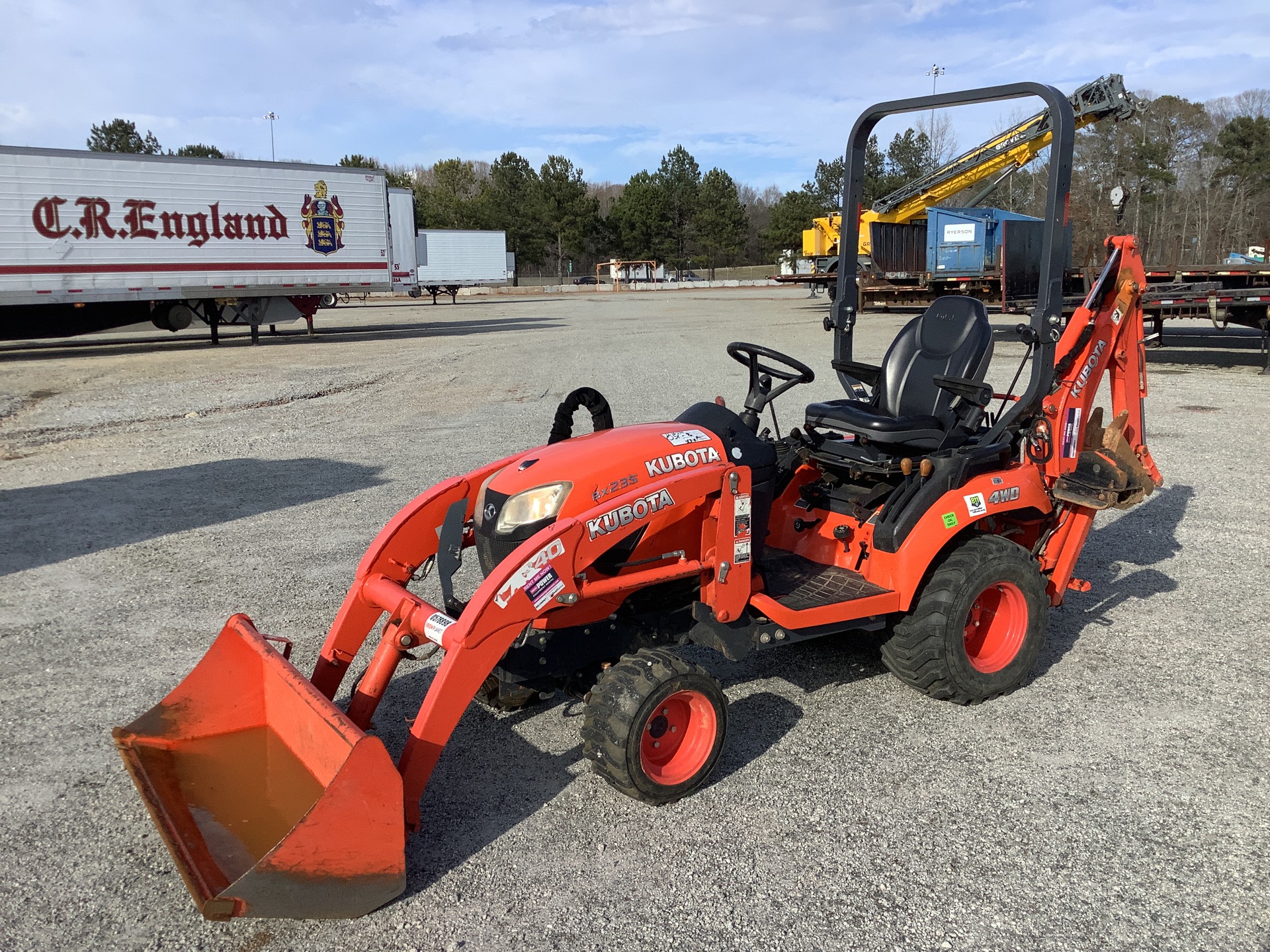 2018 Kubota BX23S 4x4 Backhoe Loader