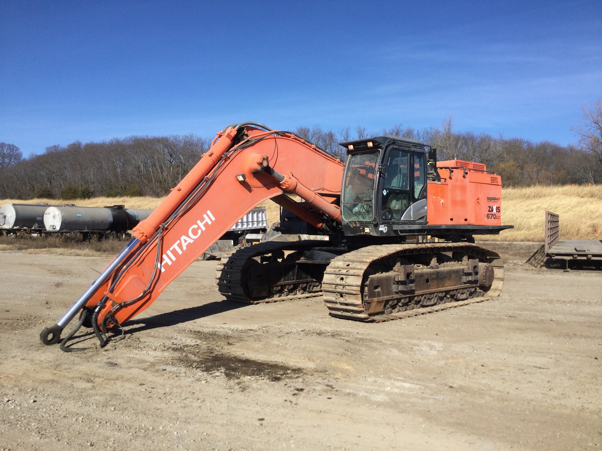 2014 Hitachi ZX670LC-5B Tracked Excavator