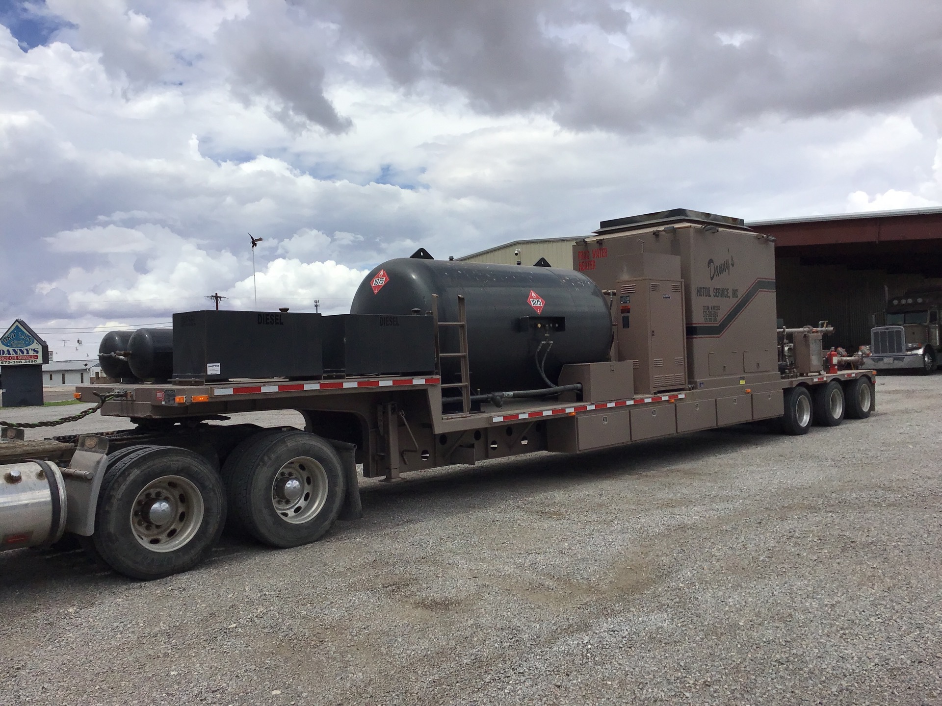 2012 Transcraft DTL-3000 Frac Heater Trailer