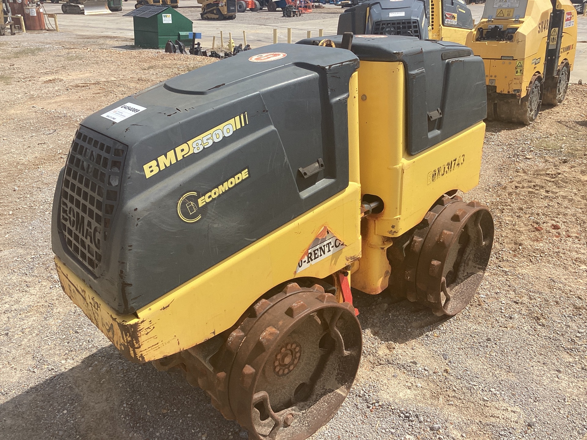 2018 Bomag BMP 8500 Trench Compactor