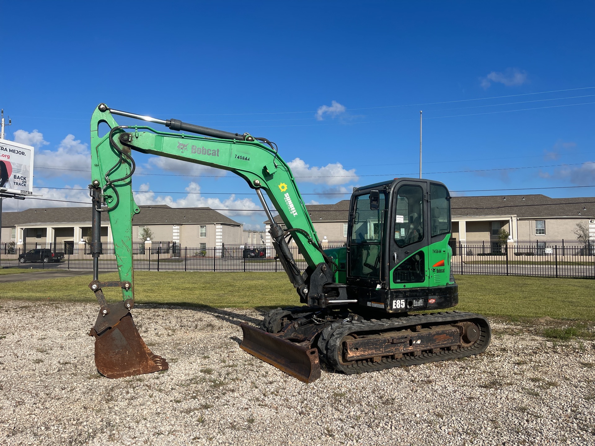 2015 Bobcat E85M Mini Excavator