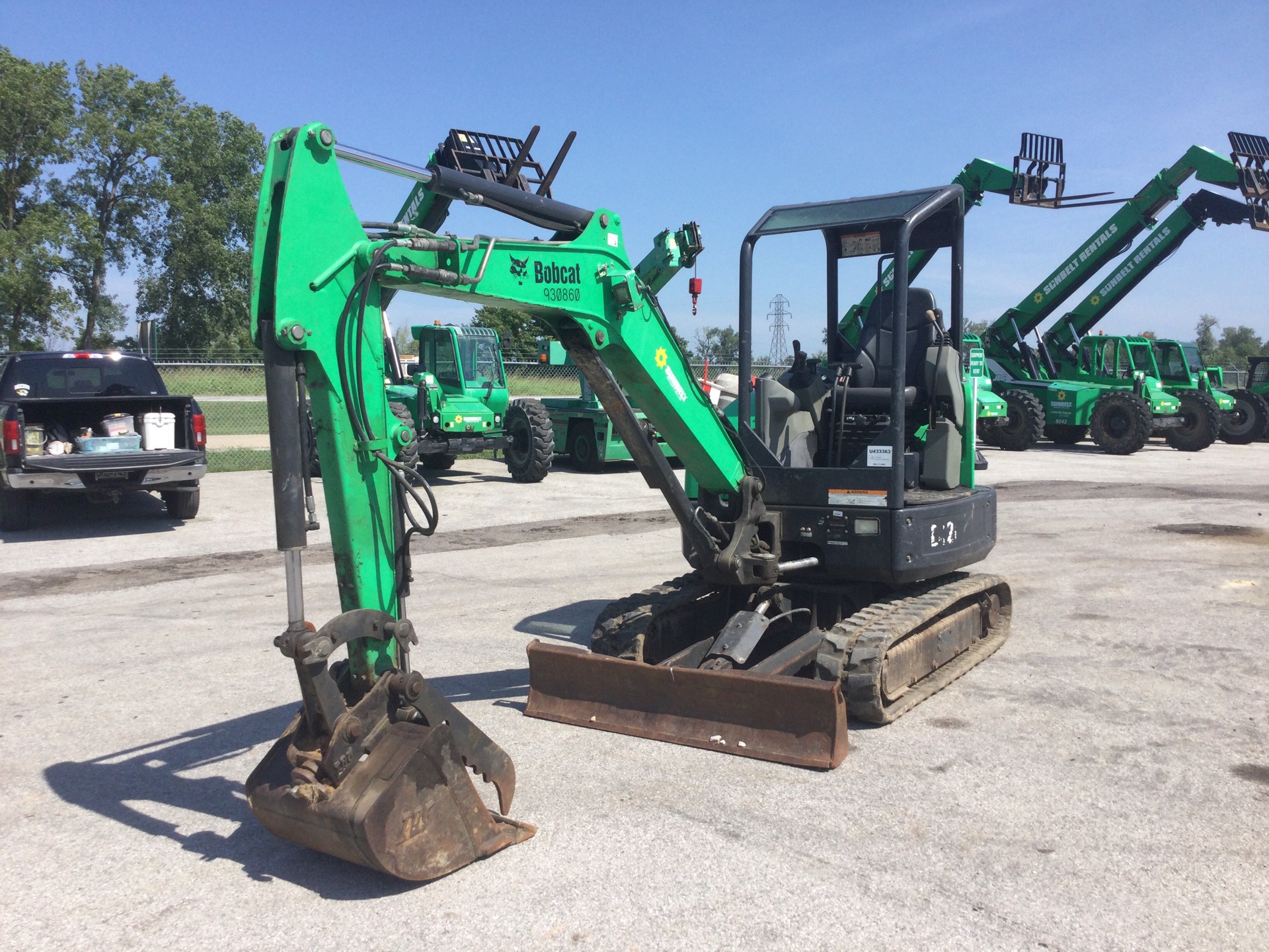 2016 Bobcat E32i Mini Excavator