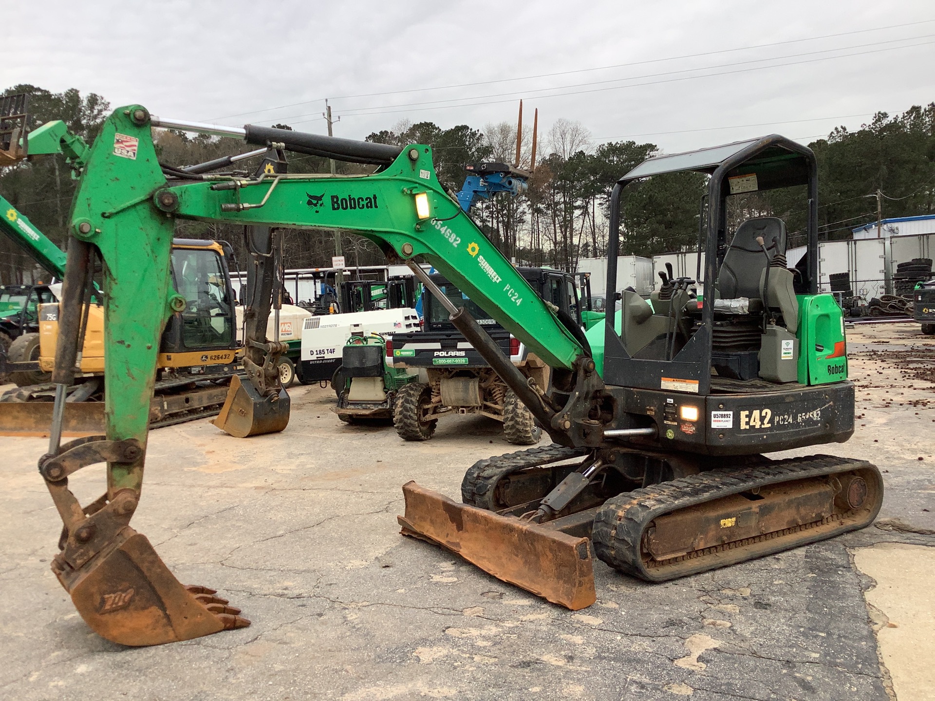 2014 Bobcat E42 Mini Excavator