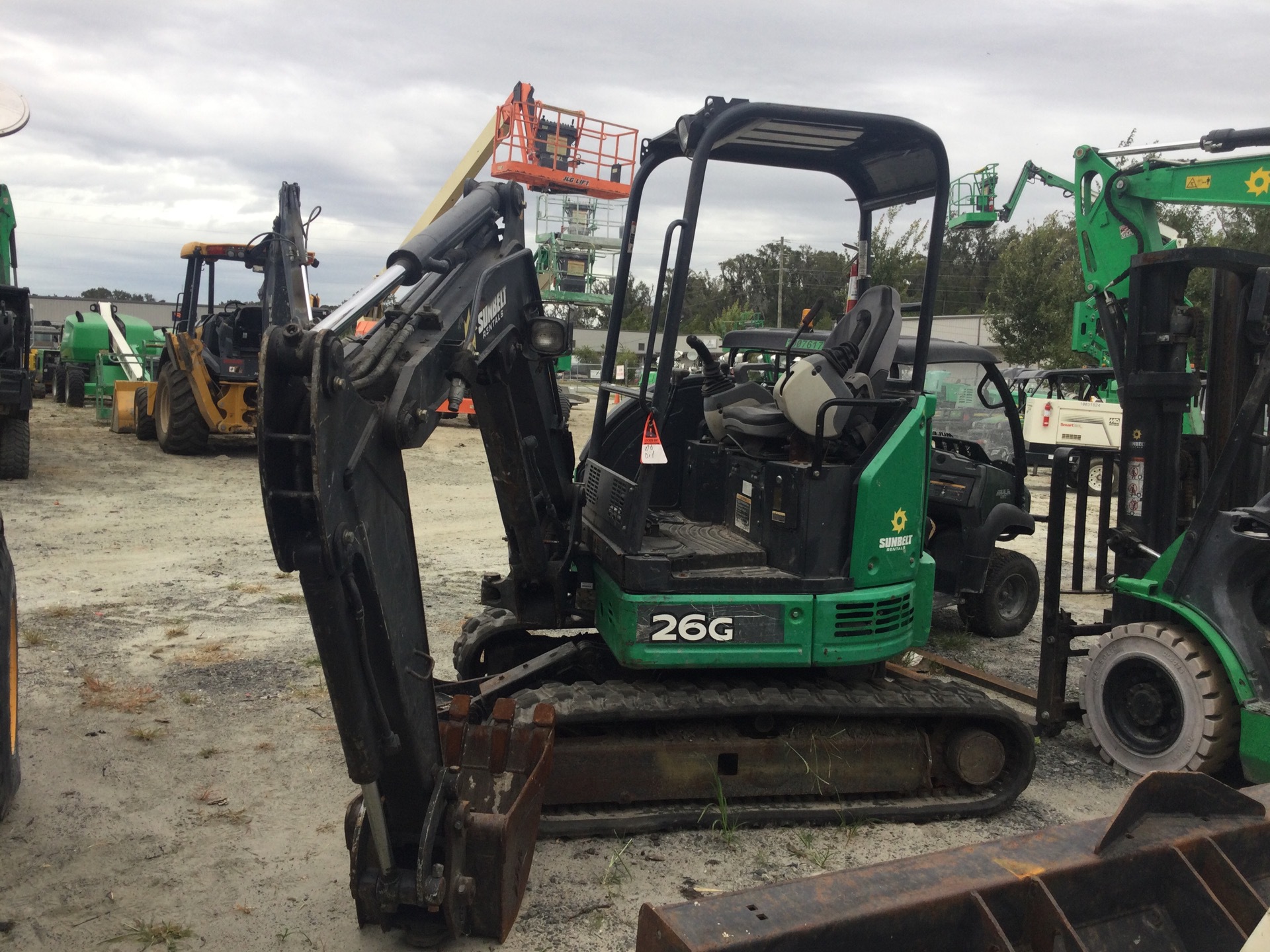 2016 John Deere 26G Mini Excavator