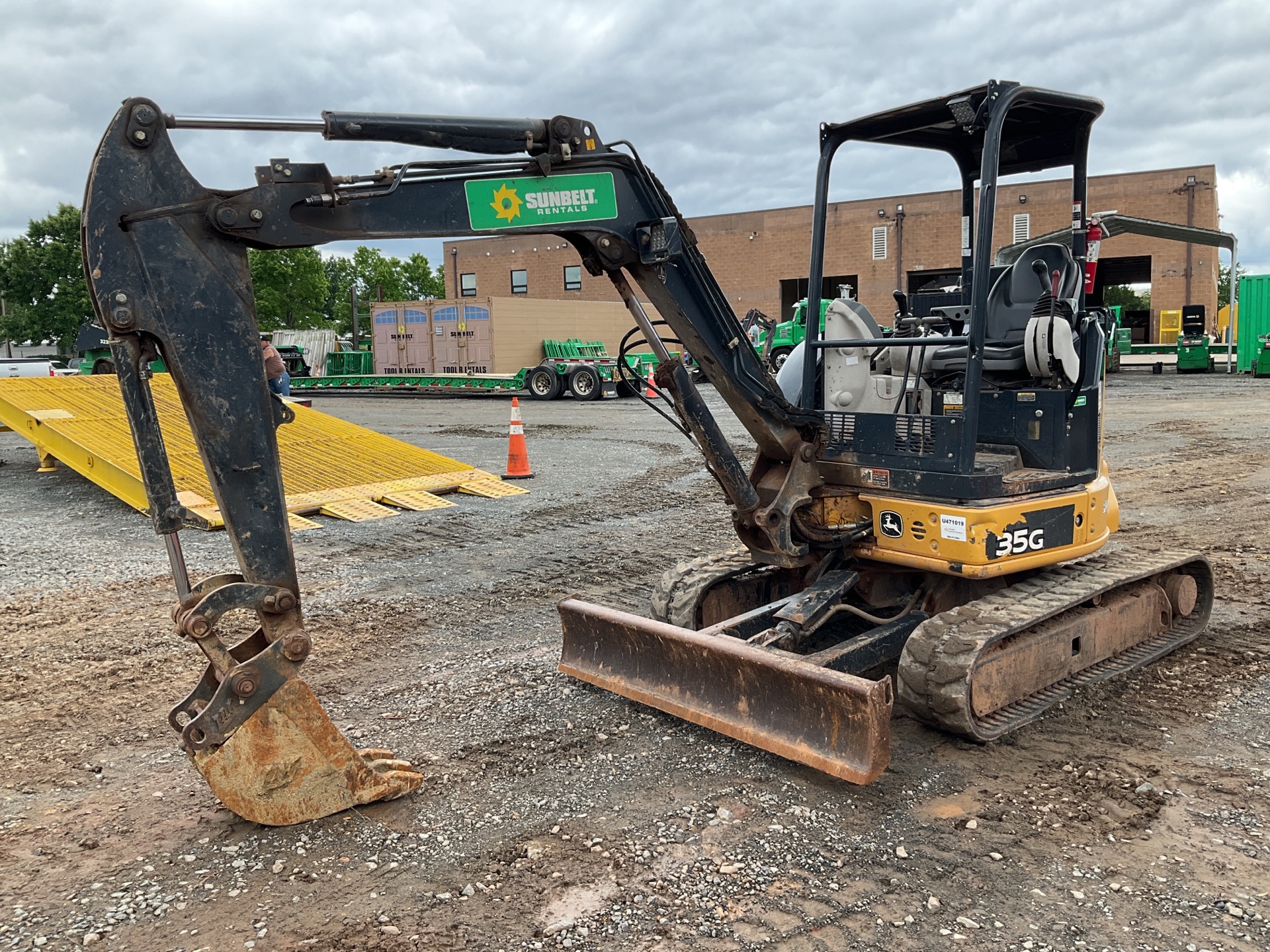 2015 John Deere 35G Mini Excavator