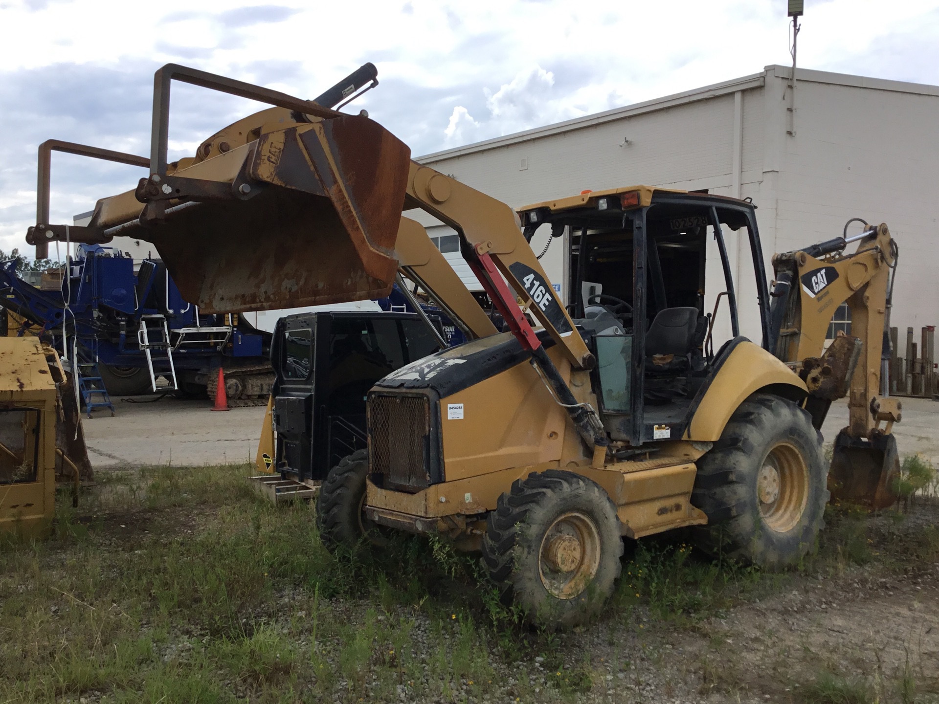 2008 Cat 416E 4x4 Backhoe Loader