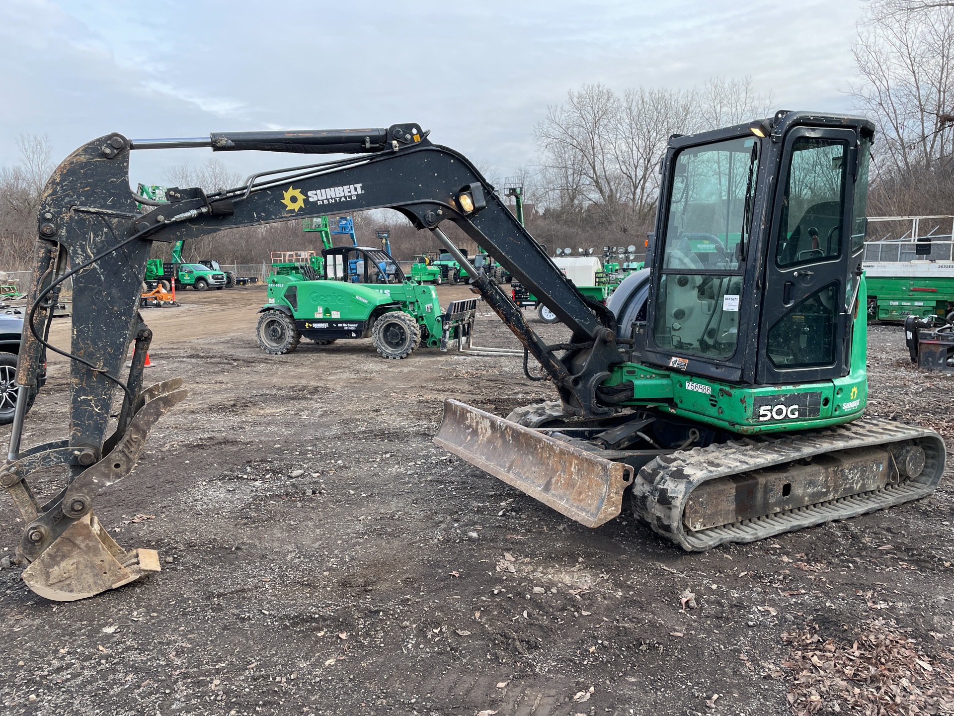 2015 John Deere 50G Mini Excavator