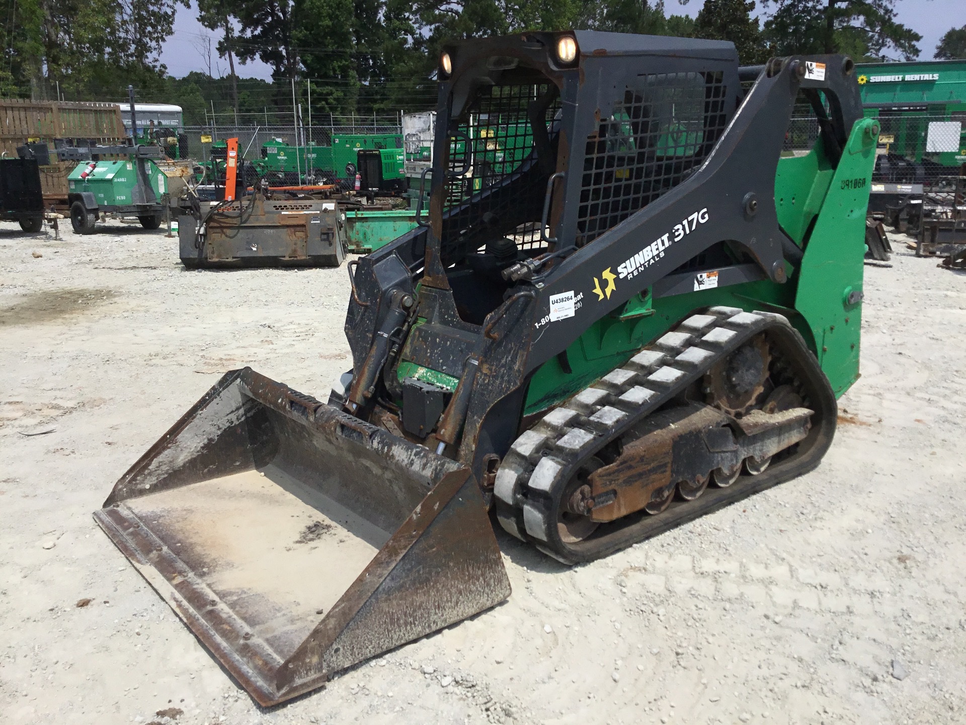 2016 John Deere 317G Compact Track Loader