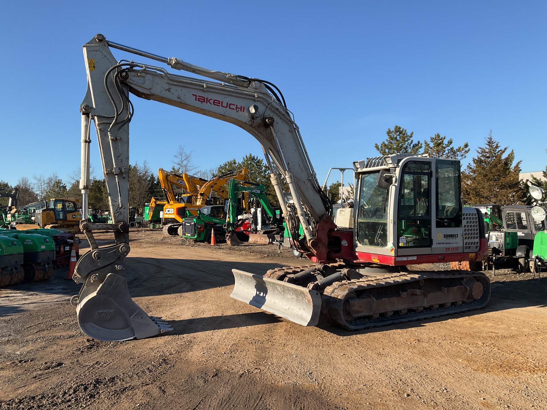 2016 Takeuchi TB1140 Tracked Excavator