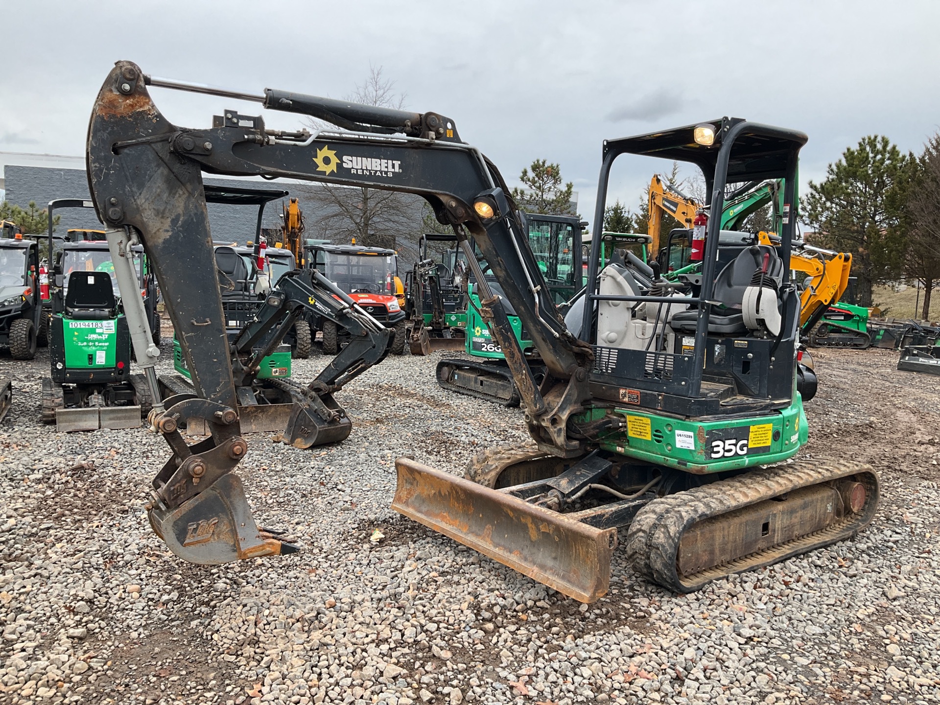 2016 John Deere 35G Mini Excavator