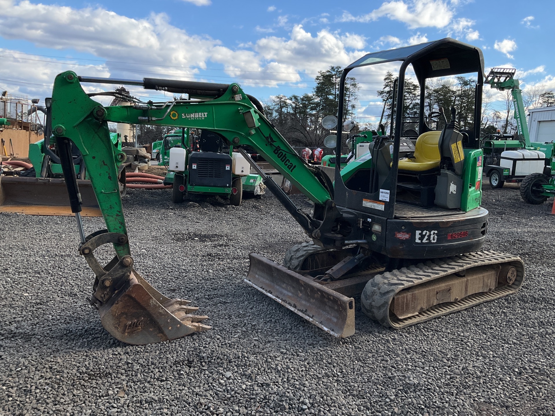 2014 Bobcat E26 G M Mini Excavator