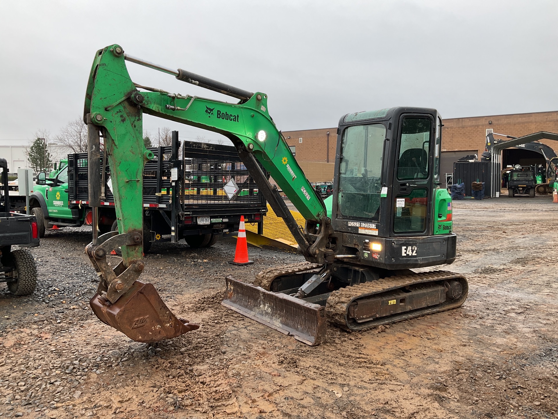 2014 Bobcat E42 Mini Excavator