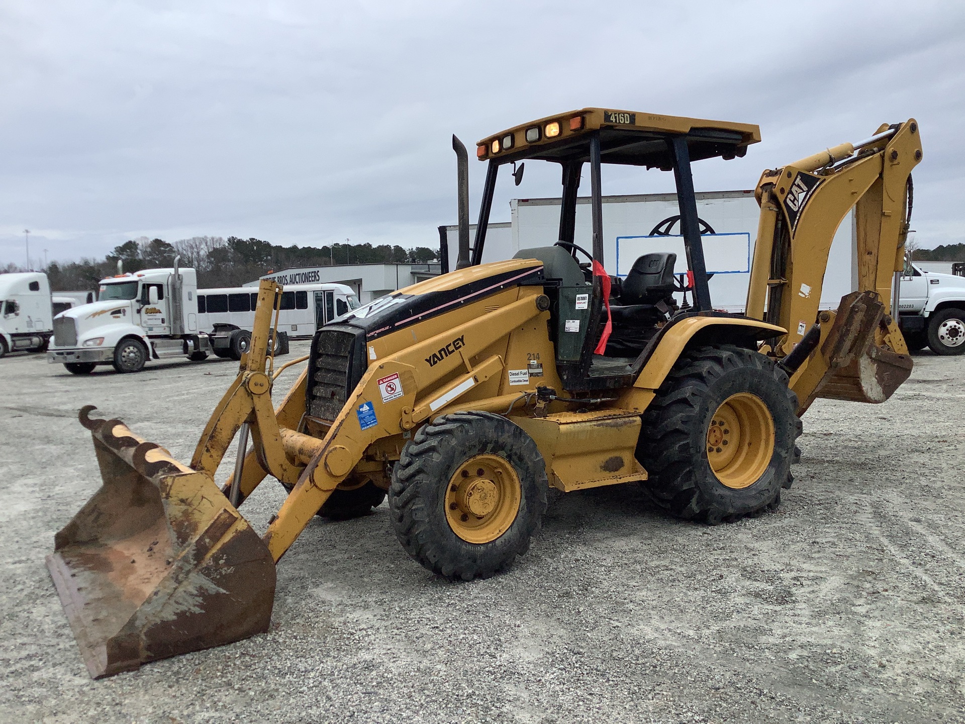 2004 Cat 416D 4x4 Backhoe Loader