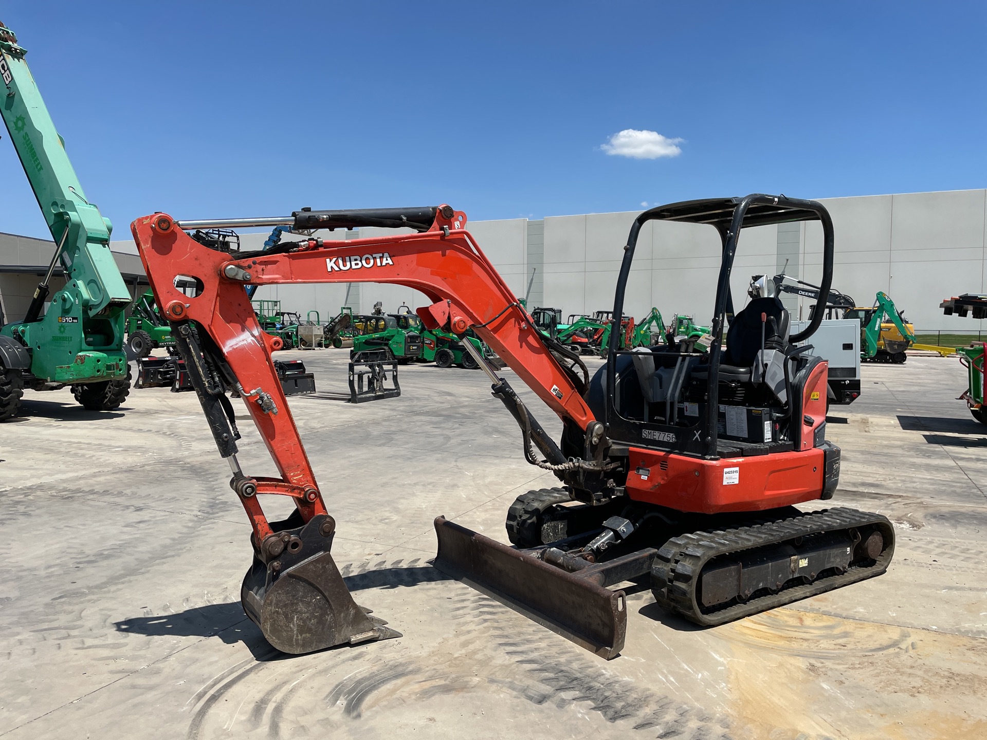 2015 Kubota U35-4 Mini Excavator