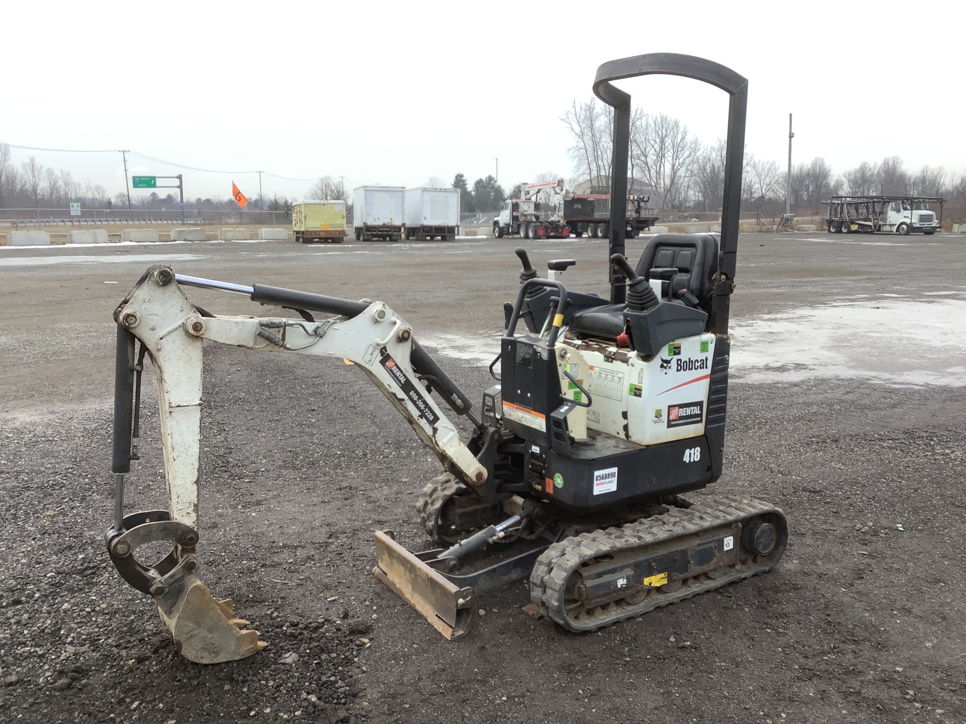 2016 Bobcat 418A Mini Excavator