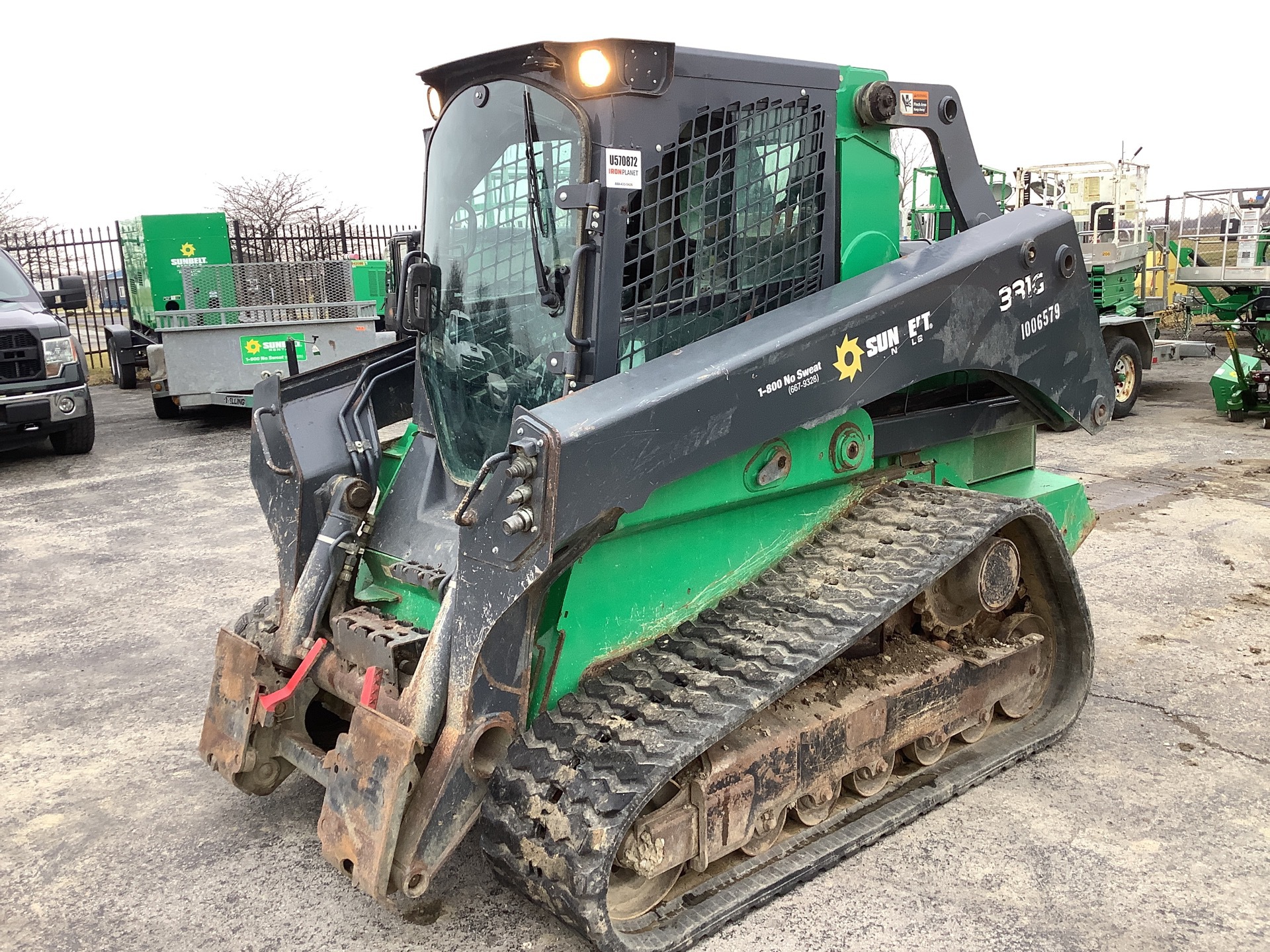 2017 John Deere 331G Compact Track Loader