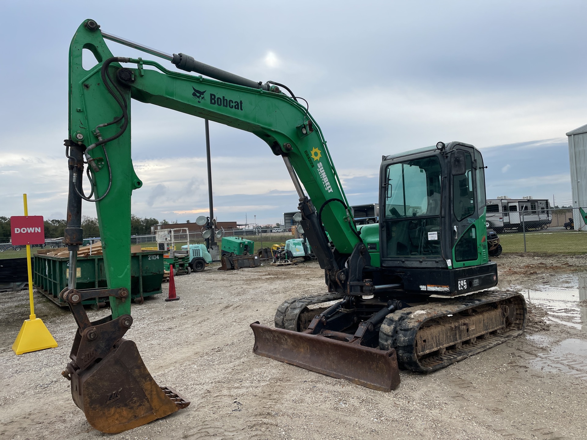 2014 Bobcat E85 Mini Excavator