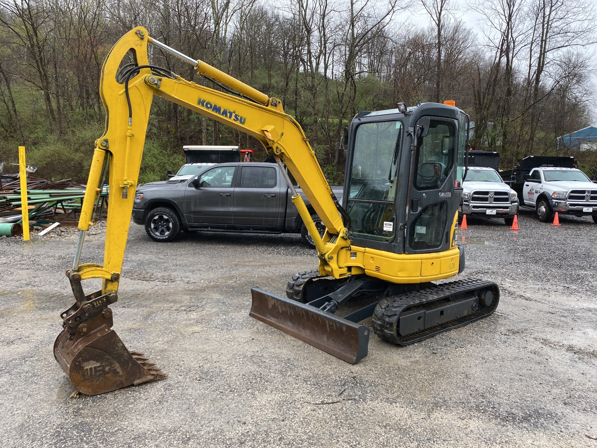 2006 Komatsu PC35MR-2 Mini Excavator