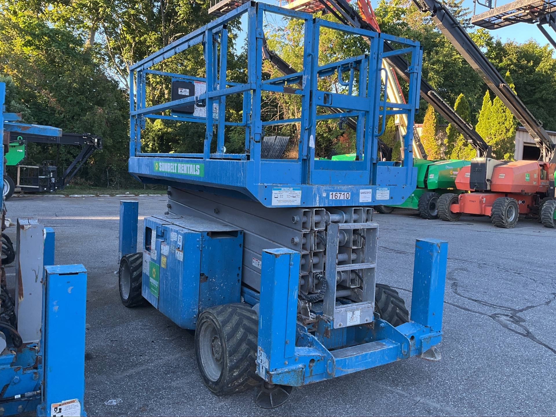 2013 Genie GS4069RT Diesel Scissor Lift