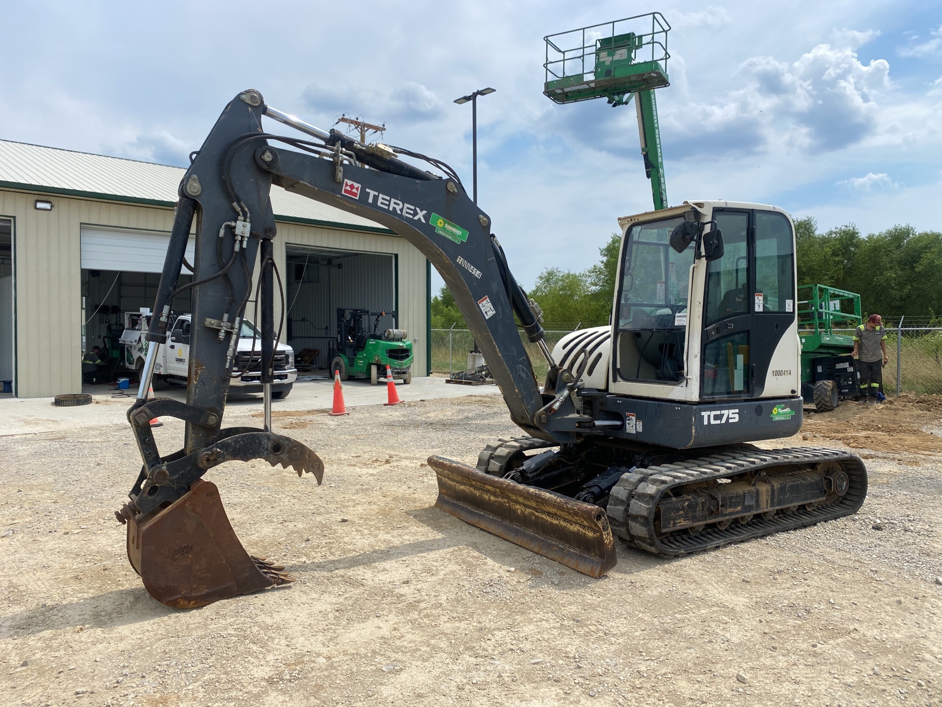 2015 Terex TC75 Mini Excavator