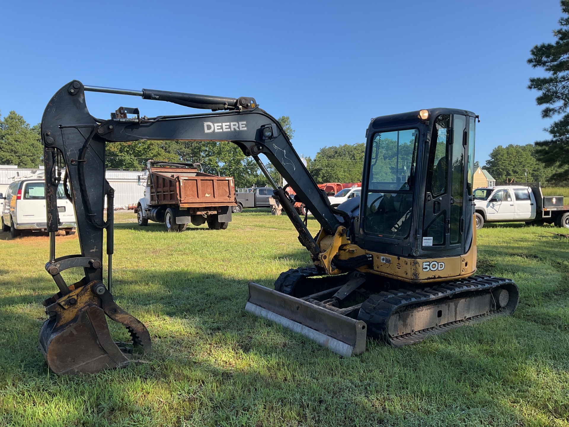 2011 John Deere 50D Mini Excavator