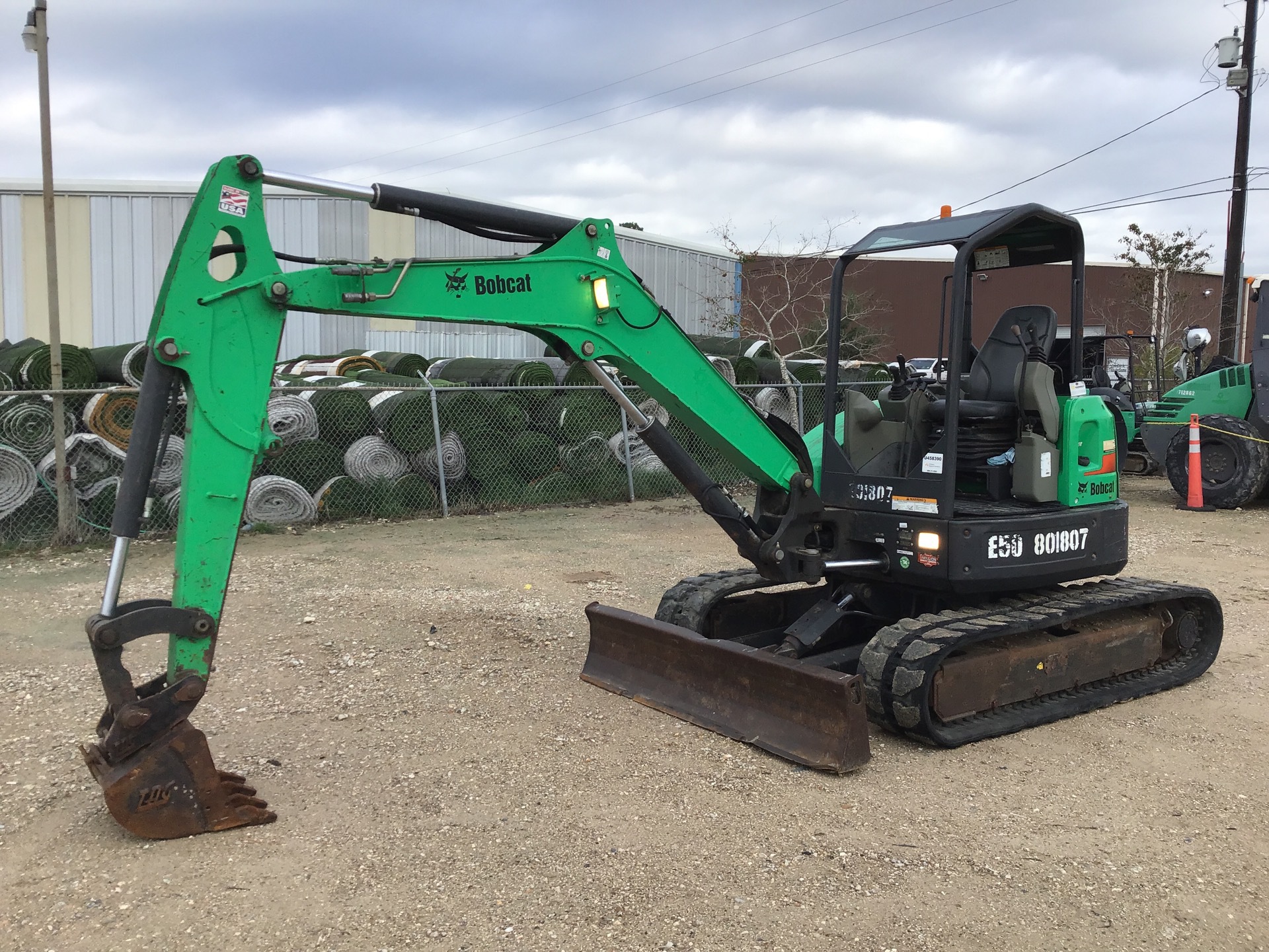 2015 Bobcat E50 Mini Excavator