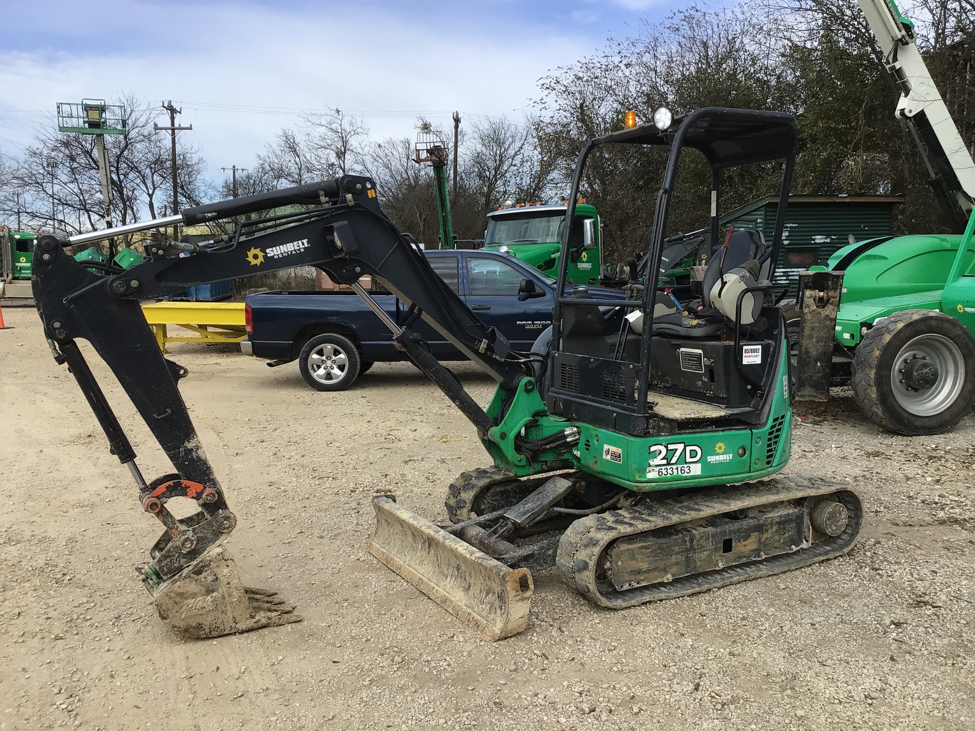 2014 John Deere 27D Mini Excavator