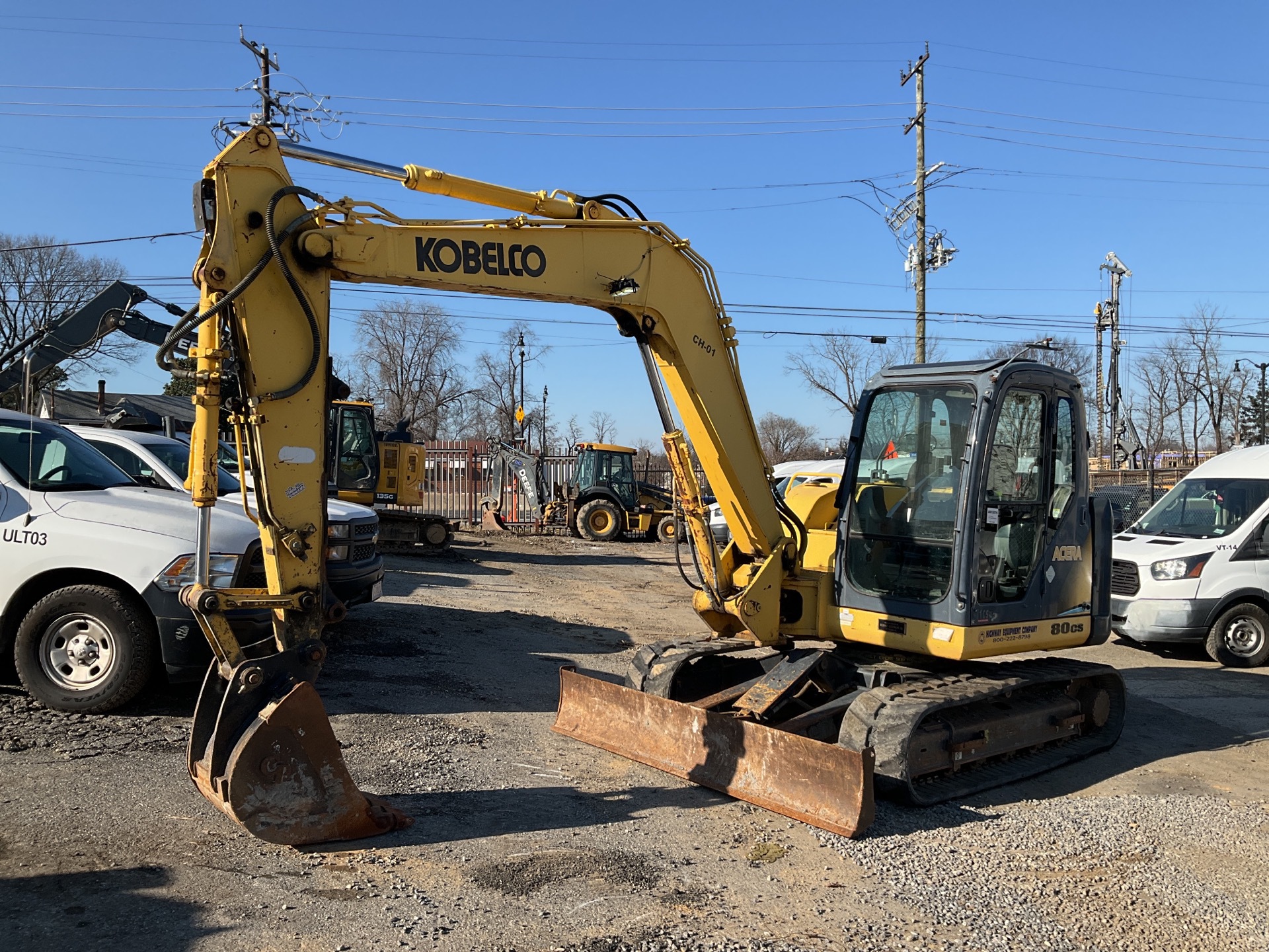 2009 Kobelco SK80CS-2 Tracked Excavator