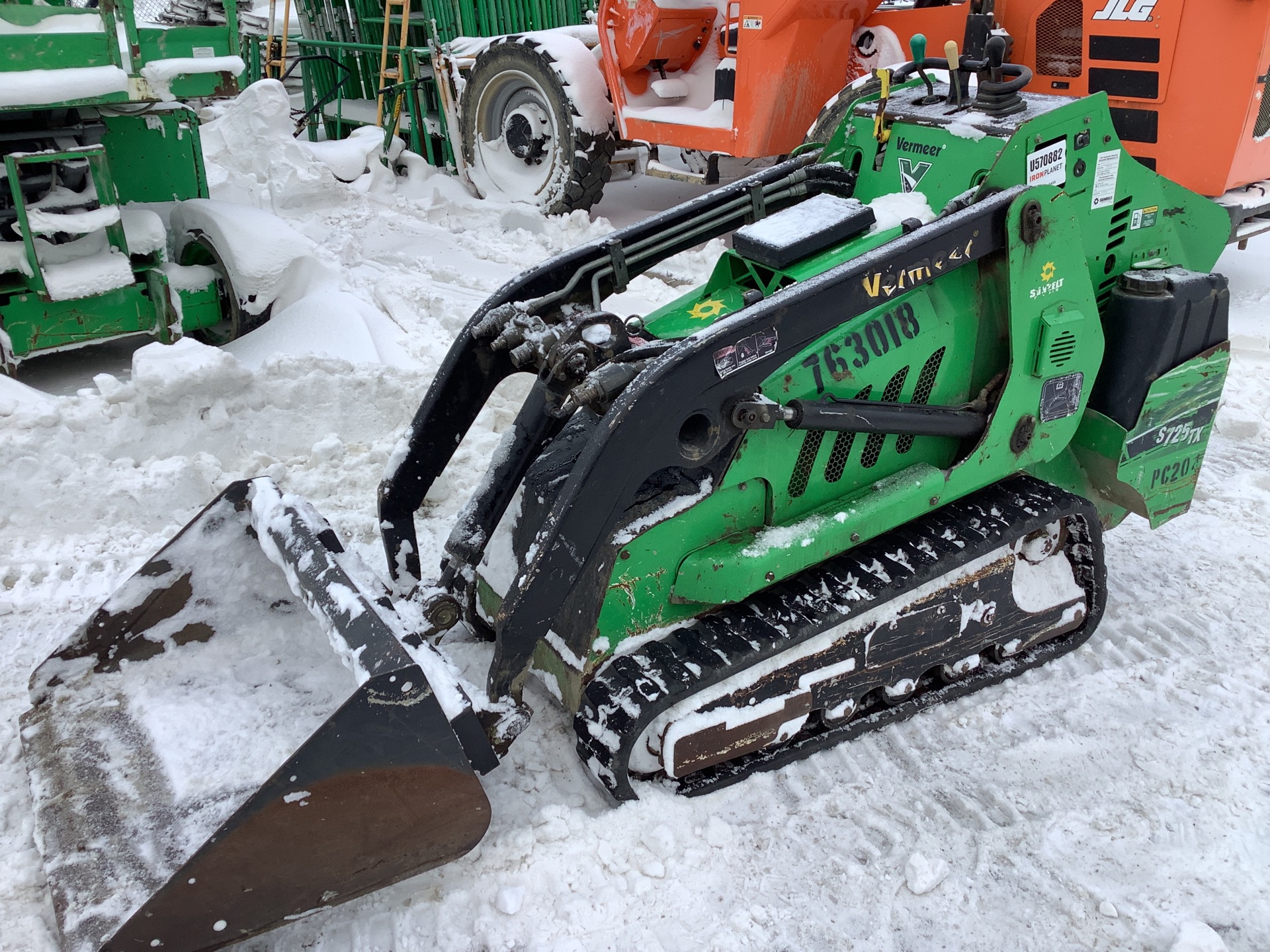 2015 Vermeer S725TX Mini Compact Track Loader