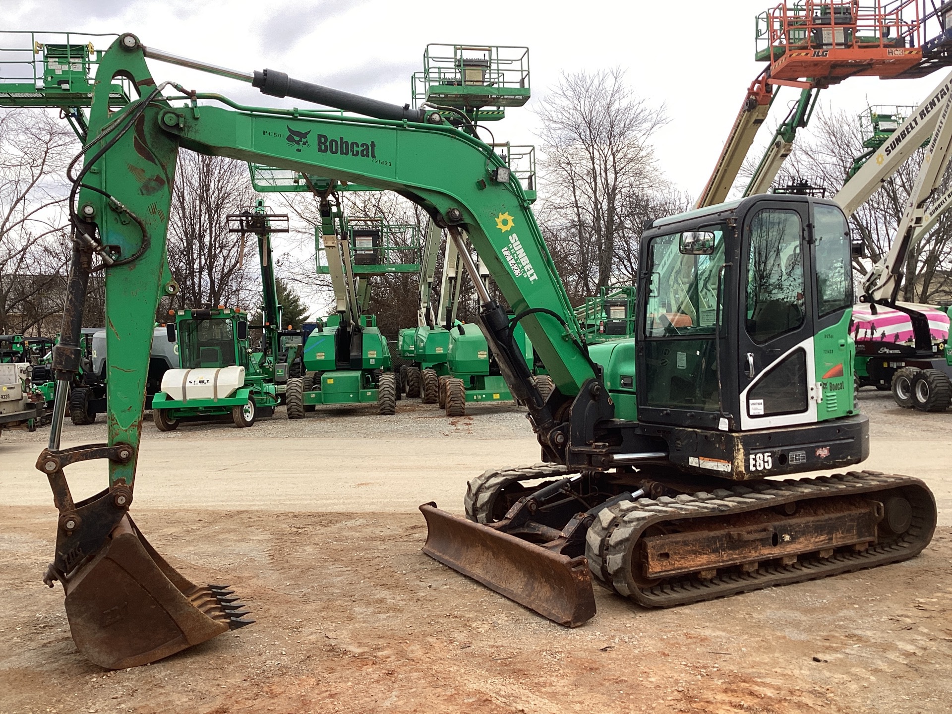 2015 Bobcat E85 Mini Excavator