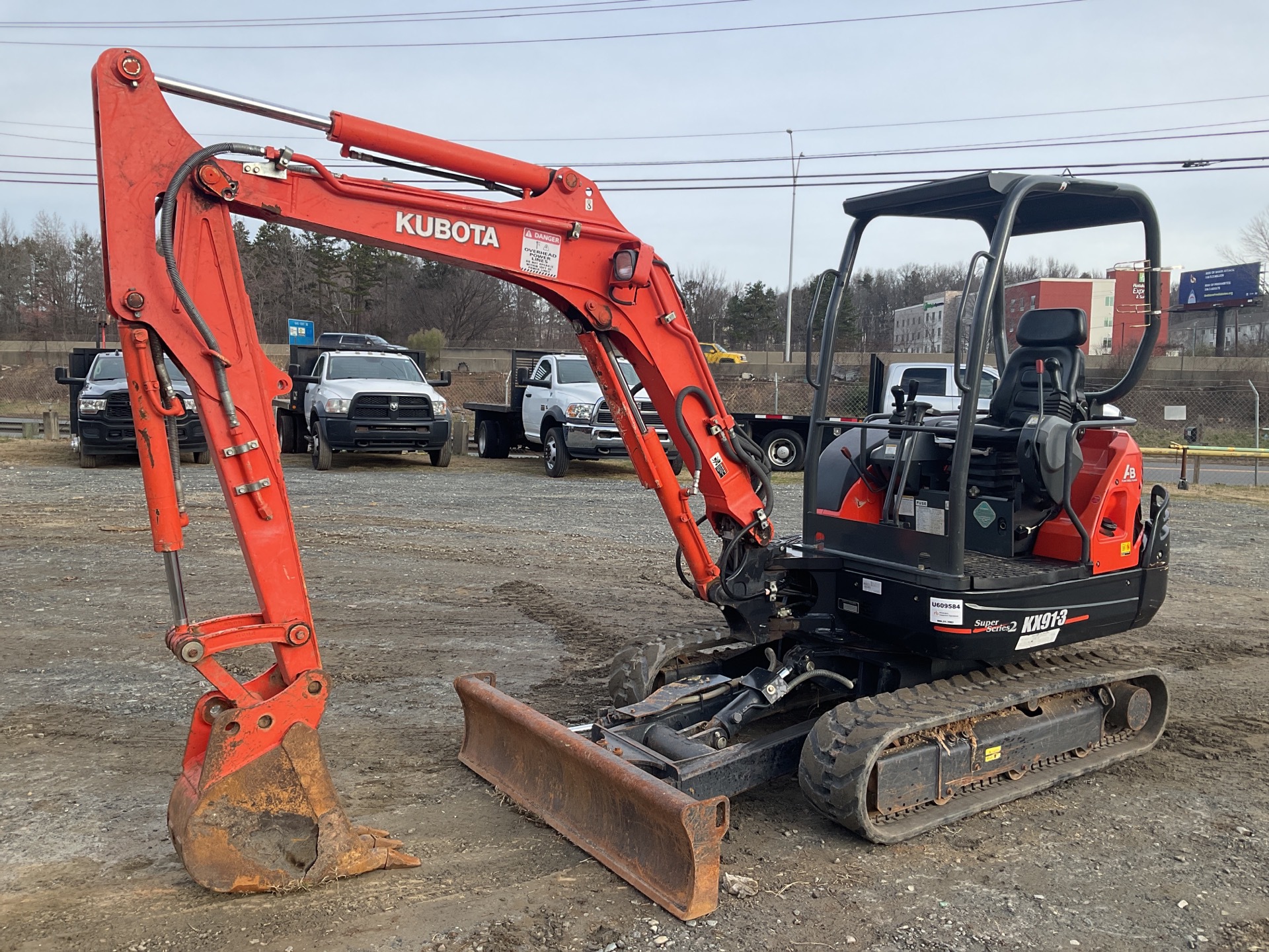 2016 Kubota KX91-3S2 Mini Excavator