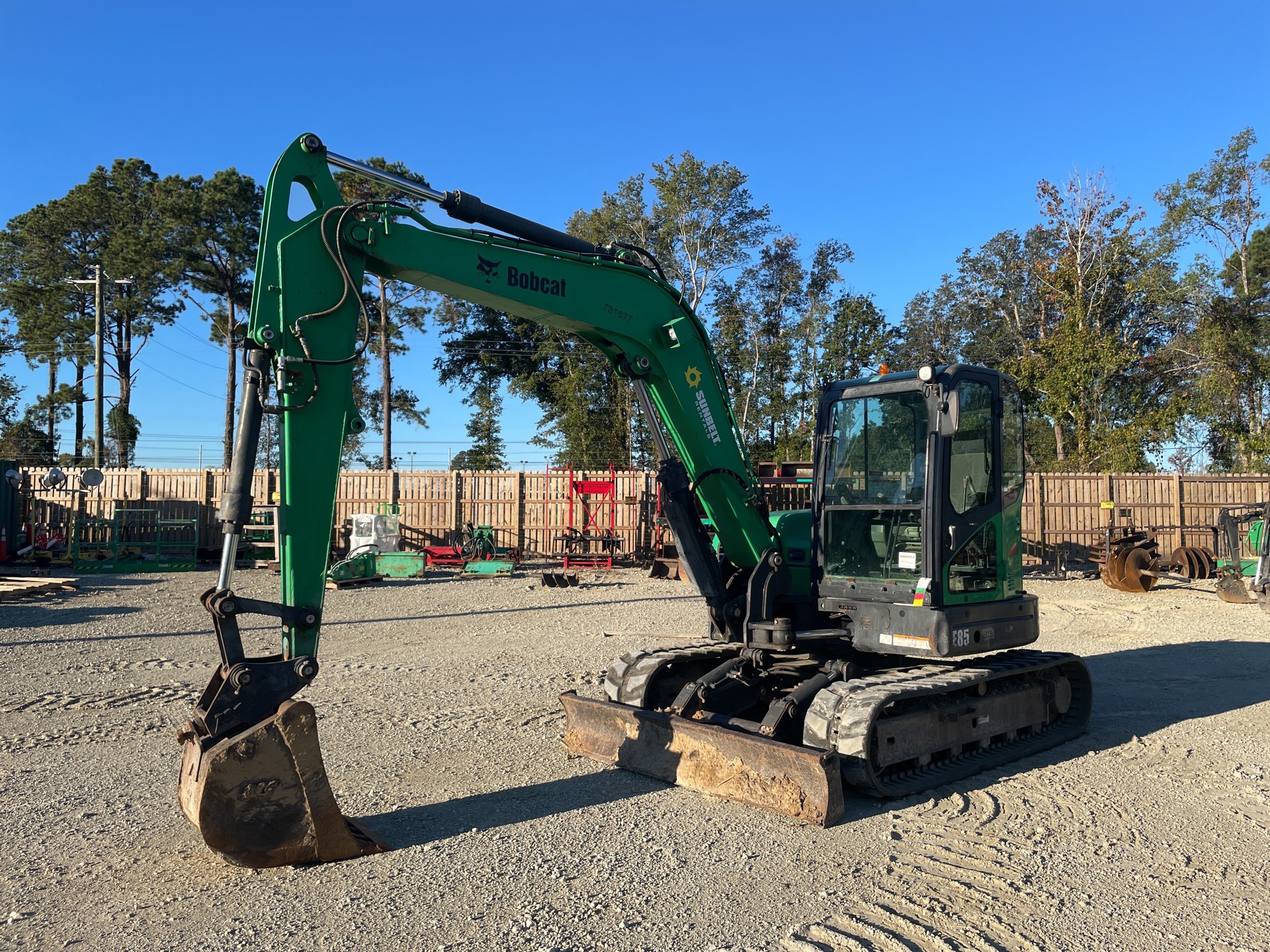 2015 Bobcat E85 Mini Excavator