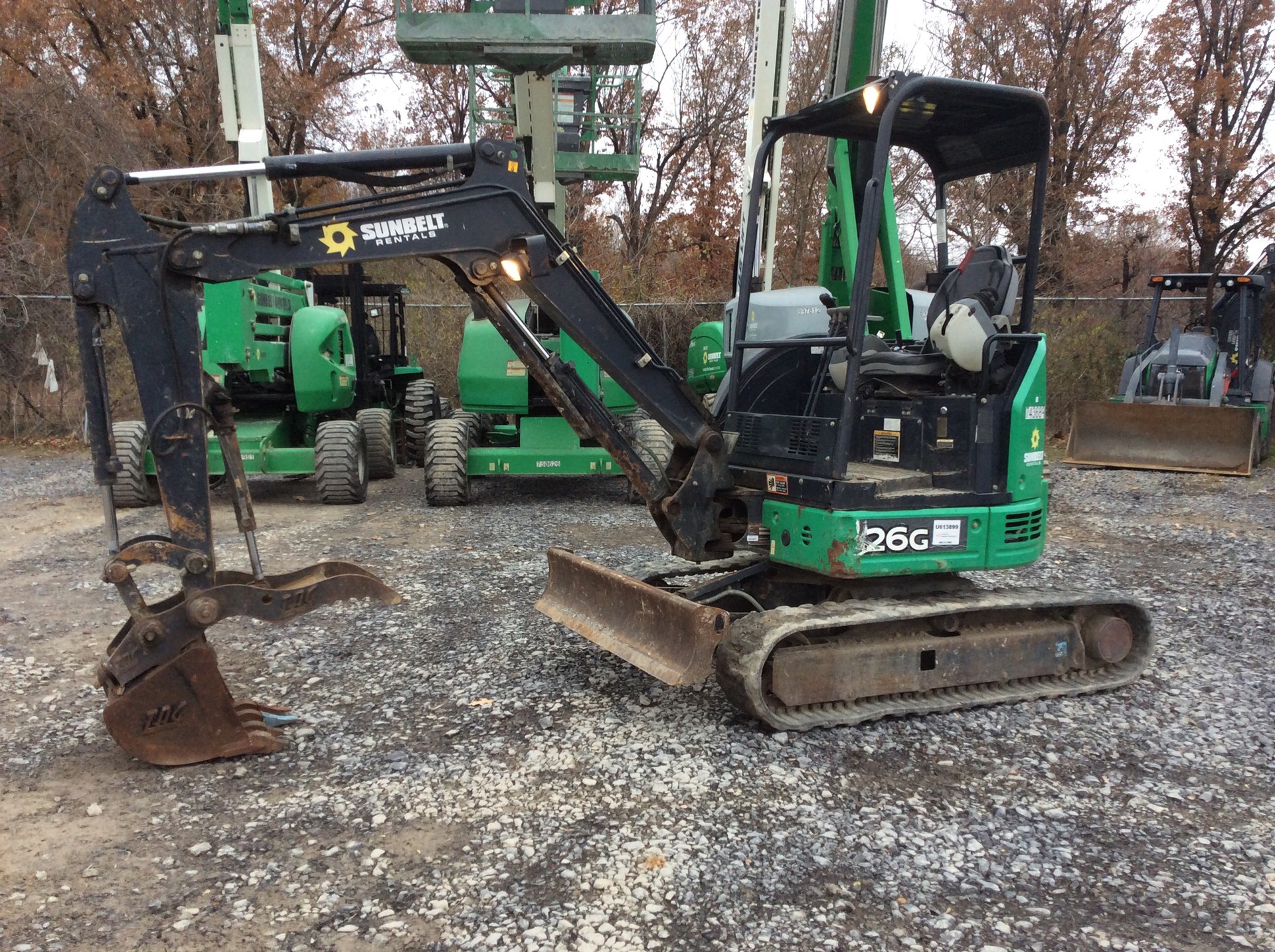 2015 John Deere 26G Mini Excavator