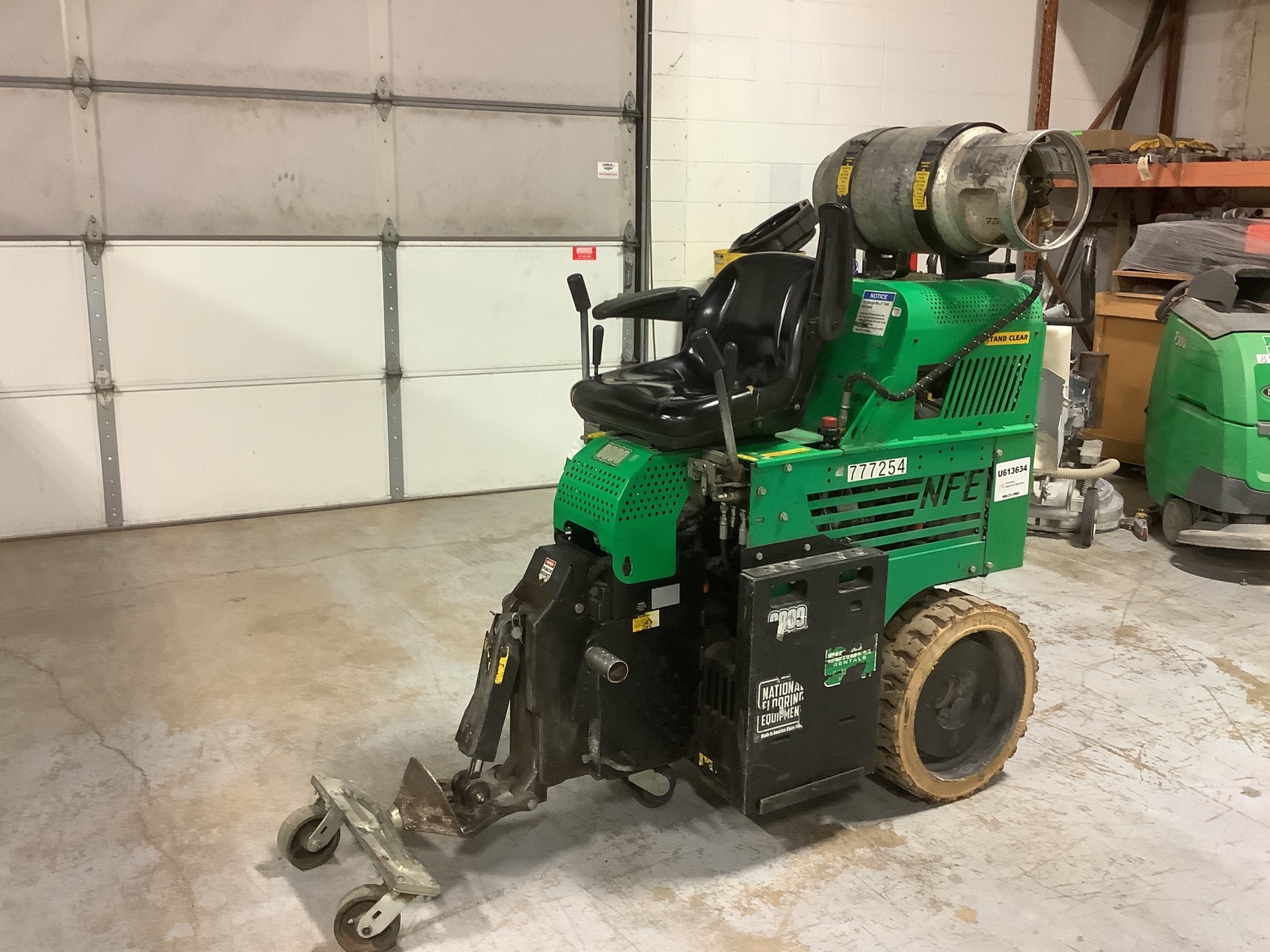 2015 National Flooring 8000 Ride-On Floor Scraper