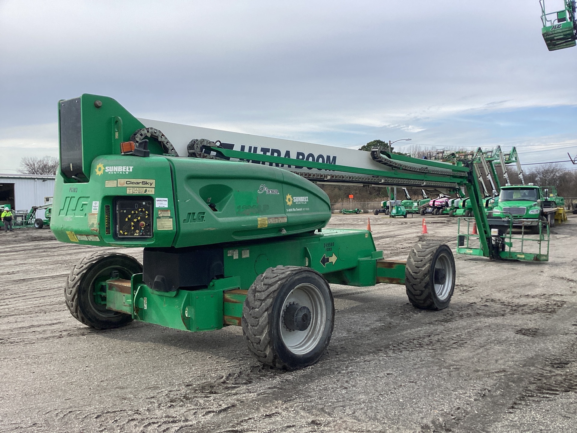 2005 JLG 1200SJP 4WD Diesel Telescopic Boom Lift - Factory Reconditioned 2015