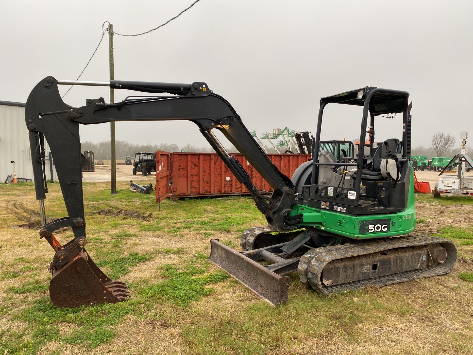 2016 John Deere 50G Mini Excavator