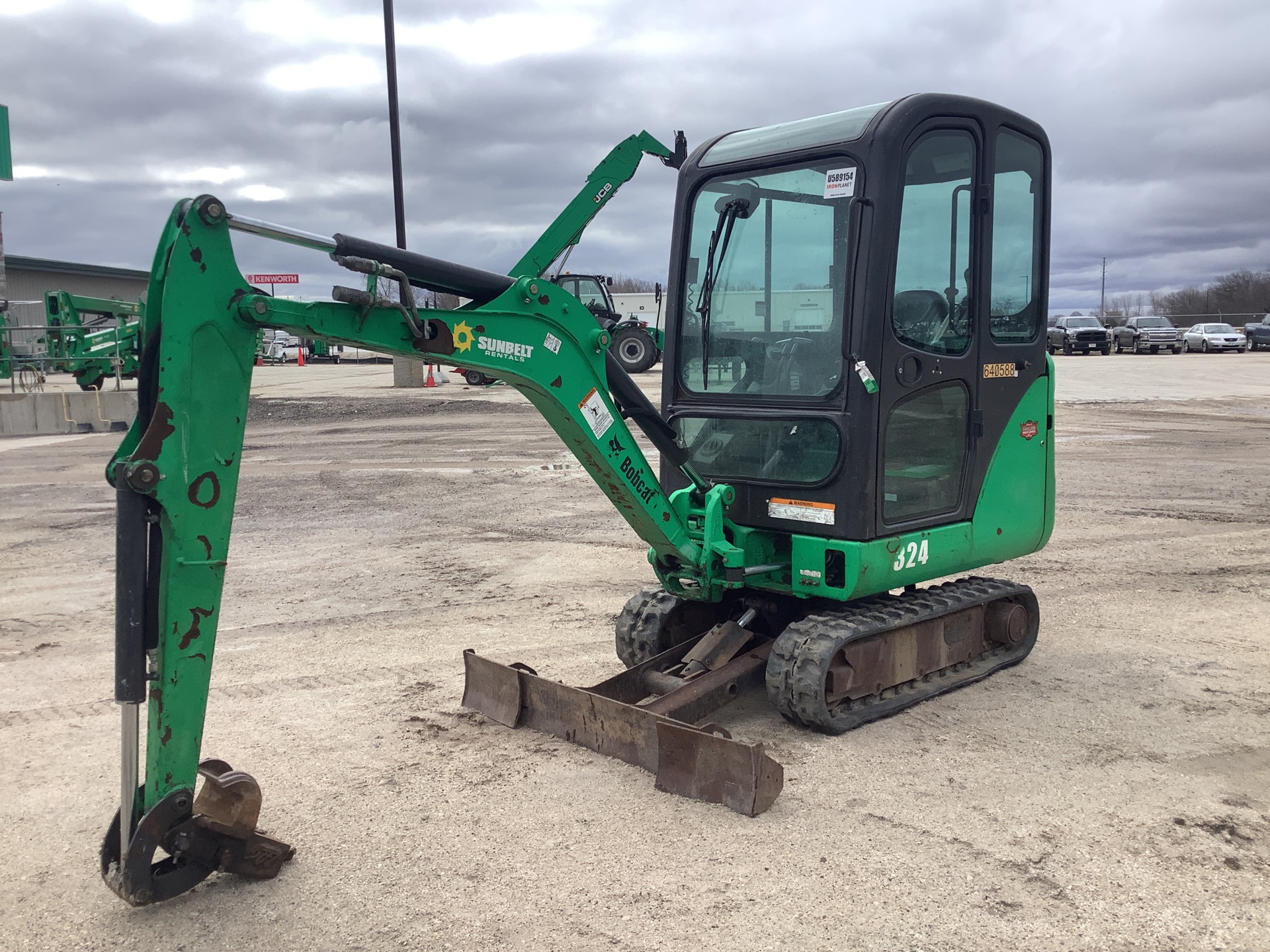 2014 Bobcat 324 Mini Excavator