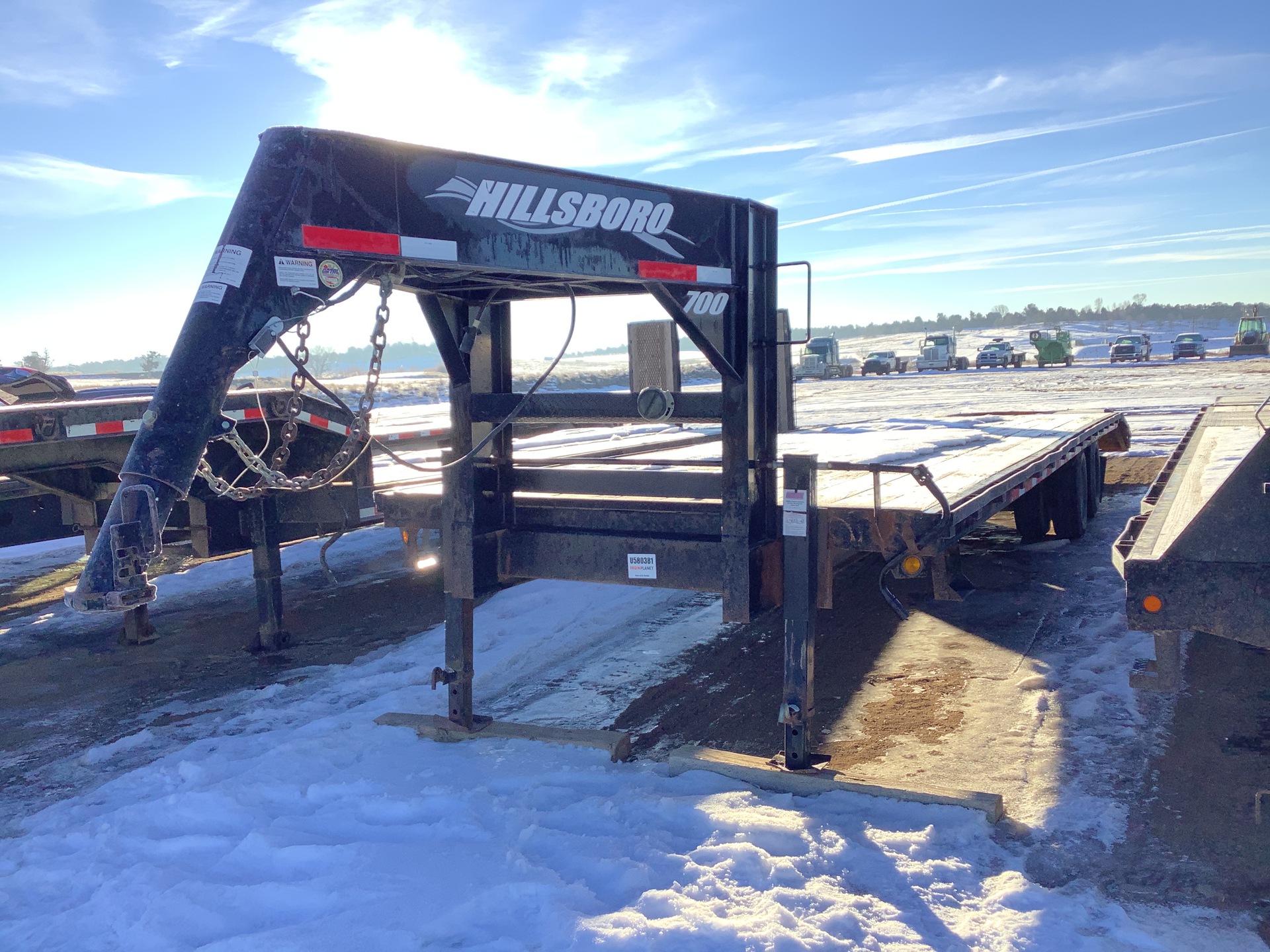 2014 Hillsboro Gooseneck Flatbed Trailer