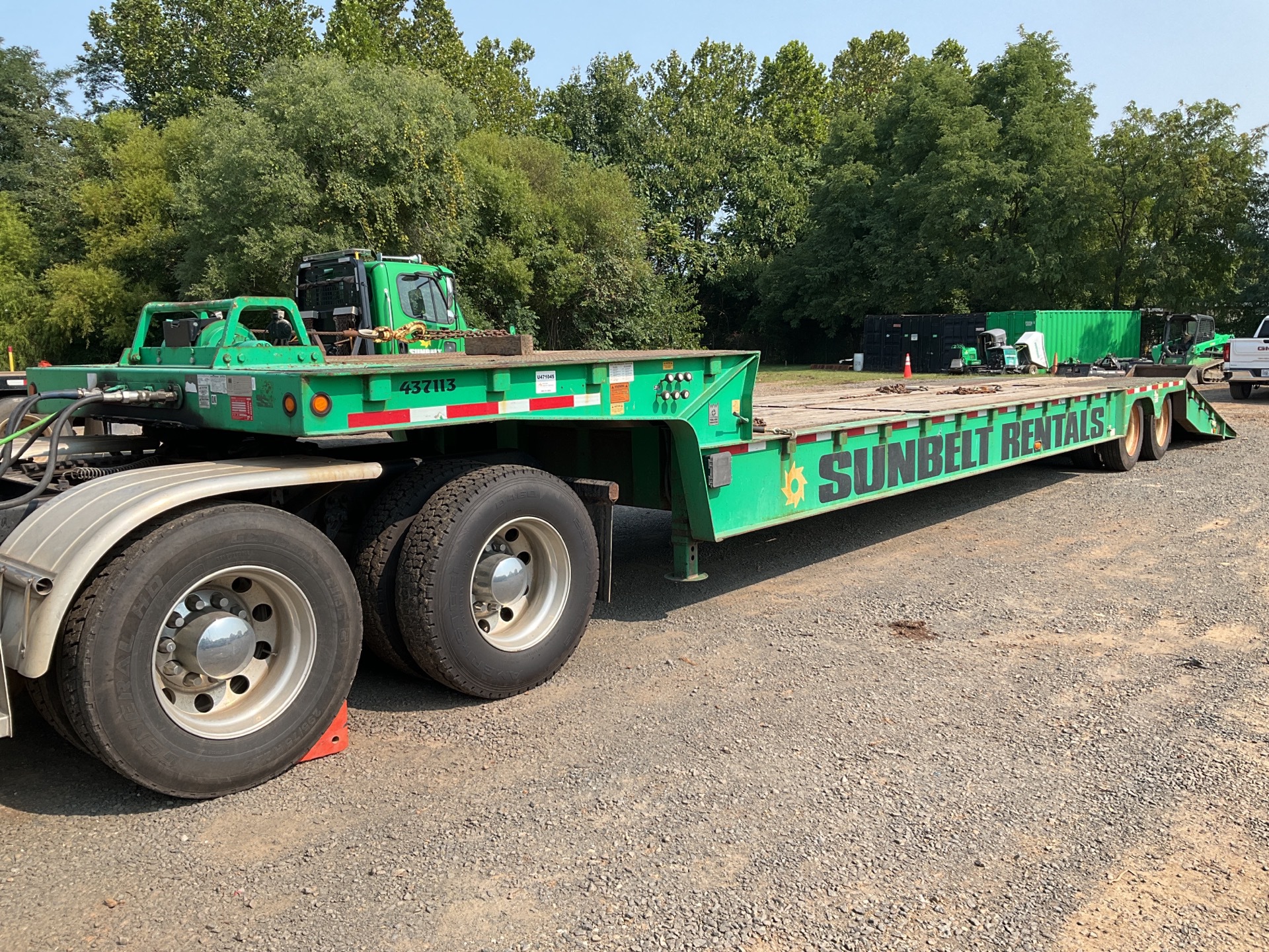 2013 Trail King TK70HT-482 Hydraulic Tail Trailer